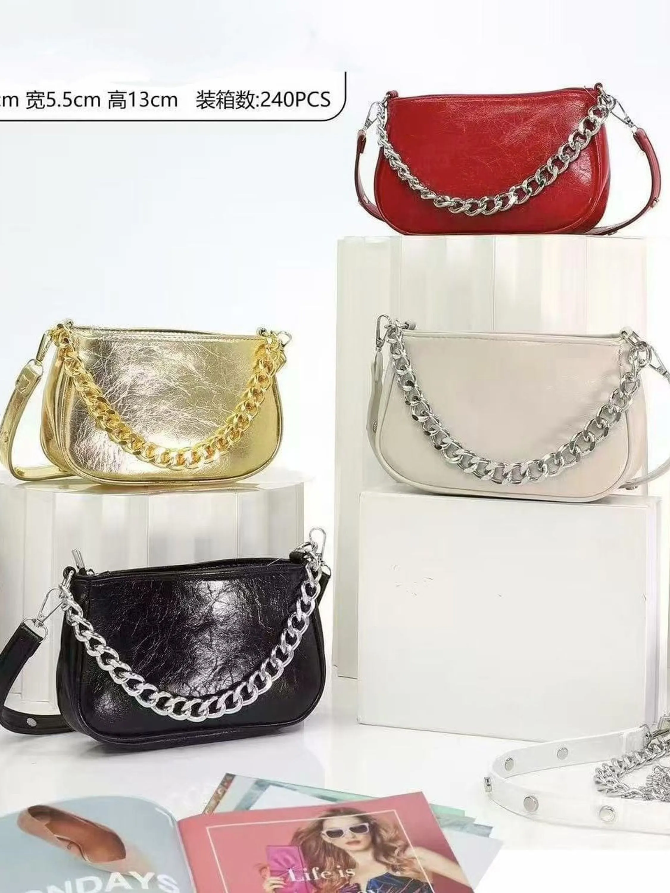 Bolsa transversal e de ombro AL-1420