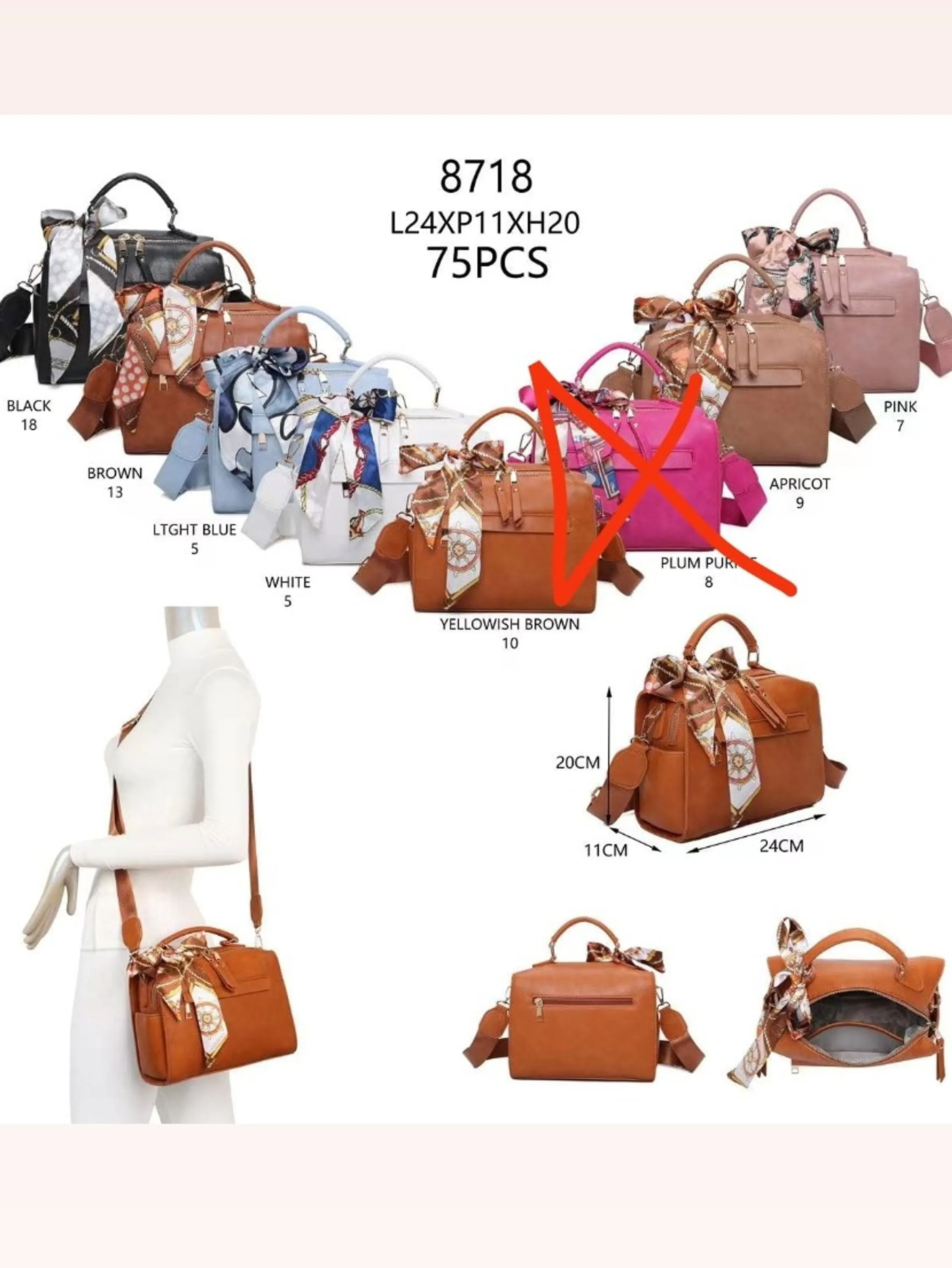 bolsa feminina 8718#