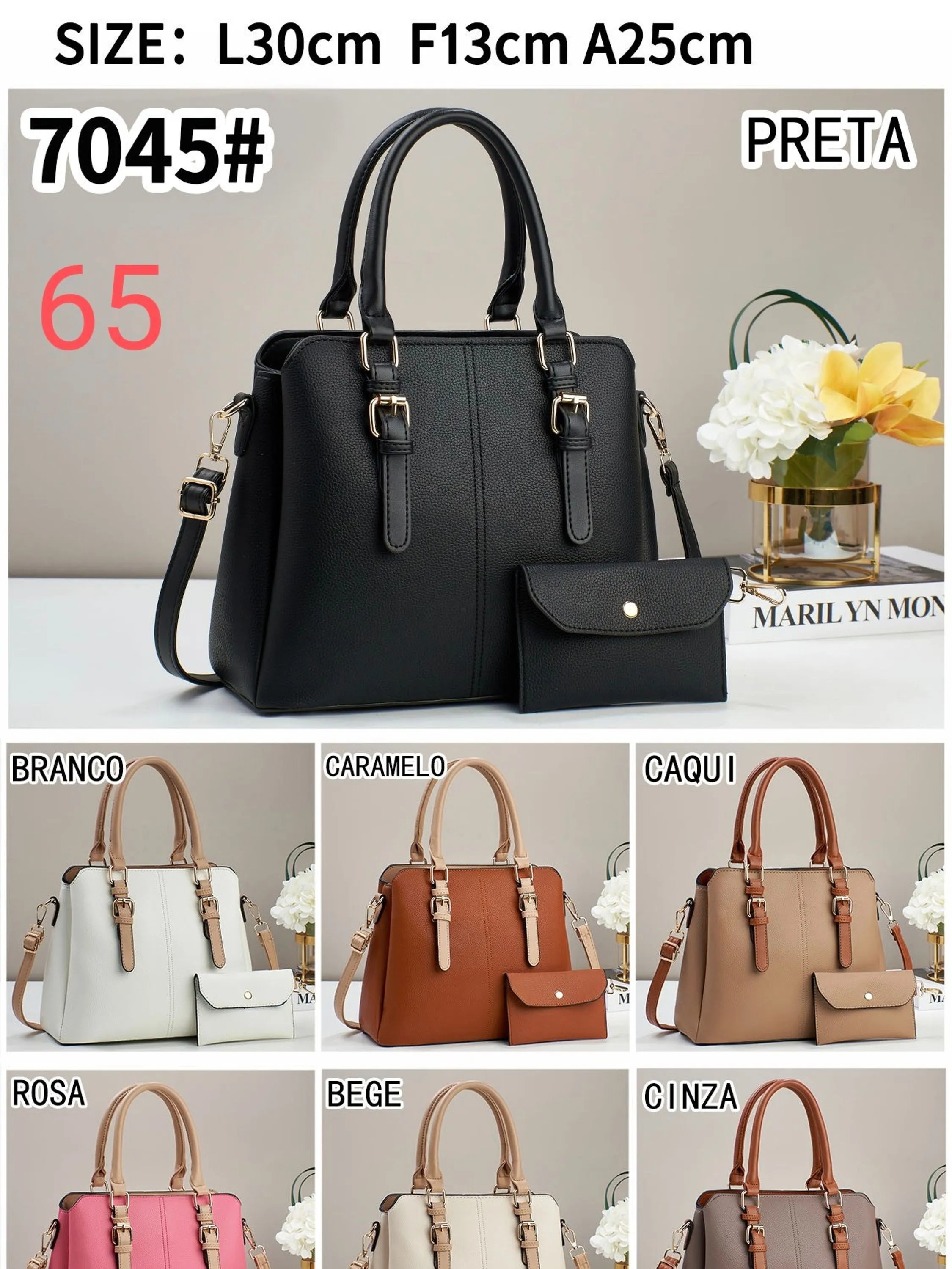 Bolsa feminina 7045#