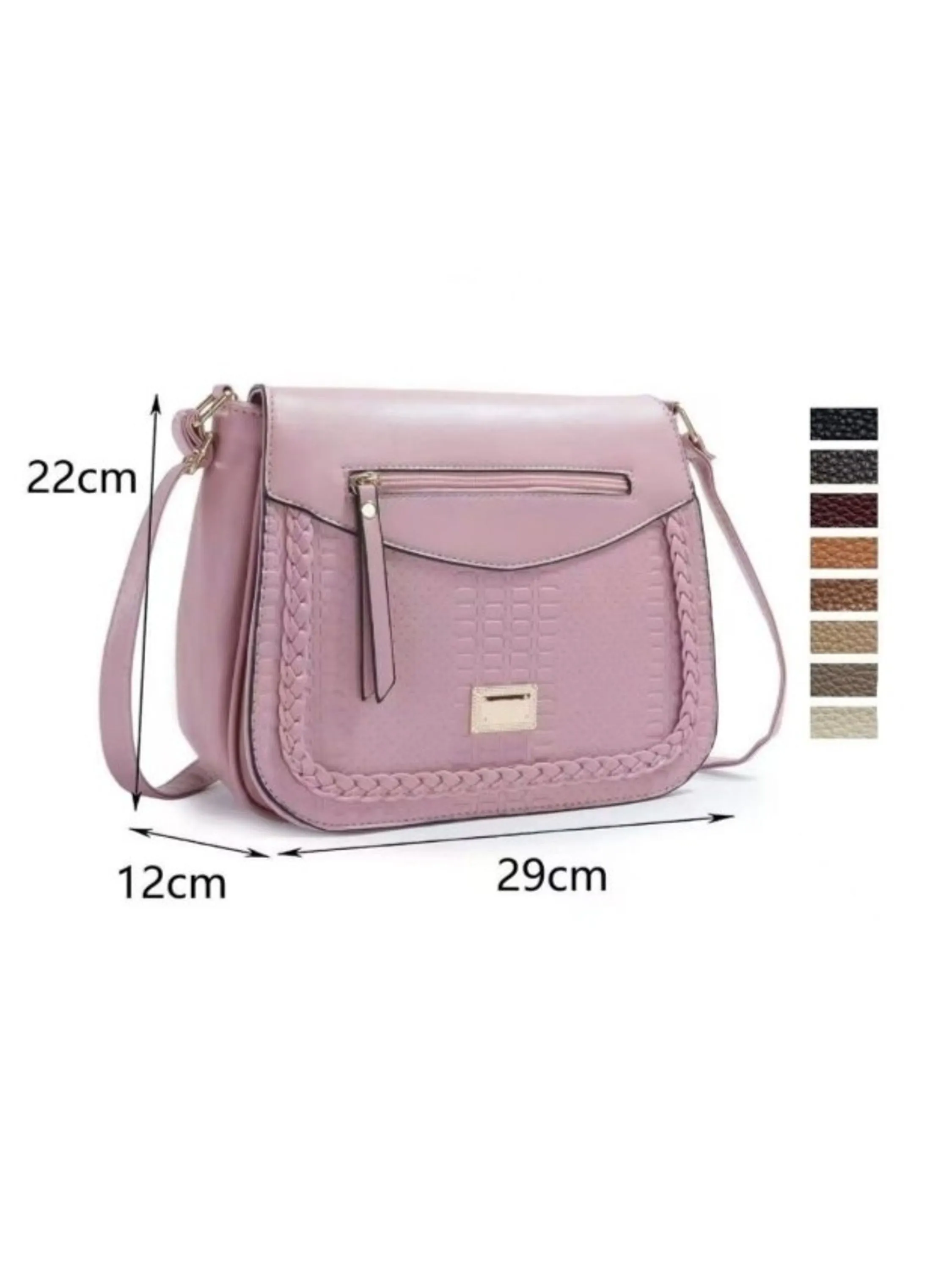 Bolsa casual media transversal feminina 822#