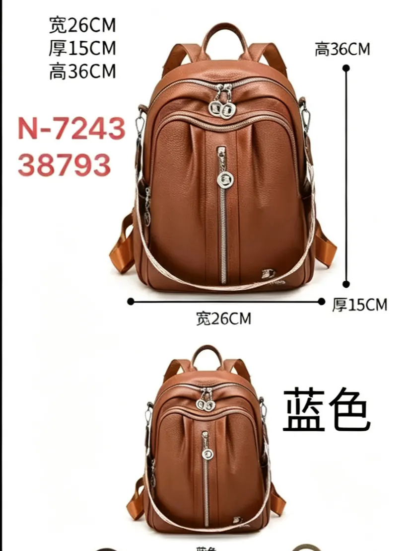 Bolsa feminina virar mochila N-7243