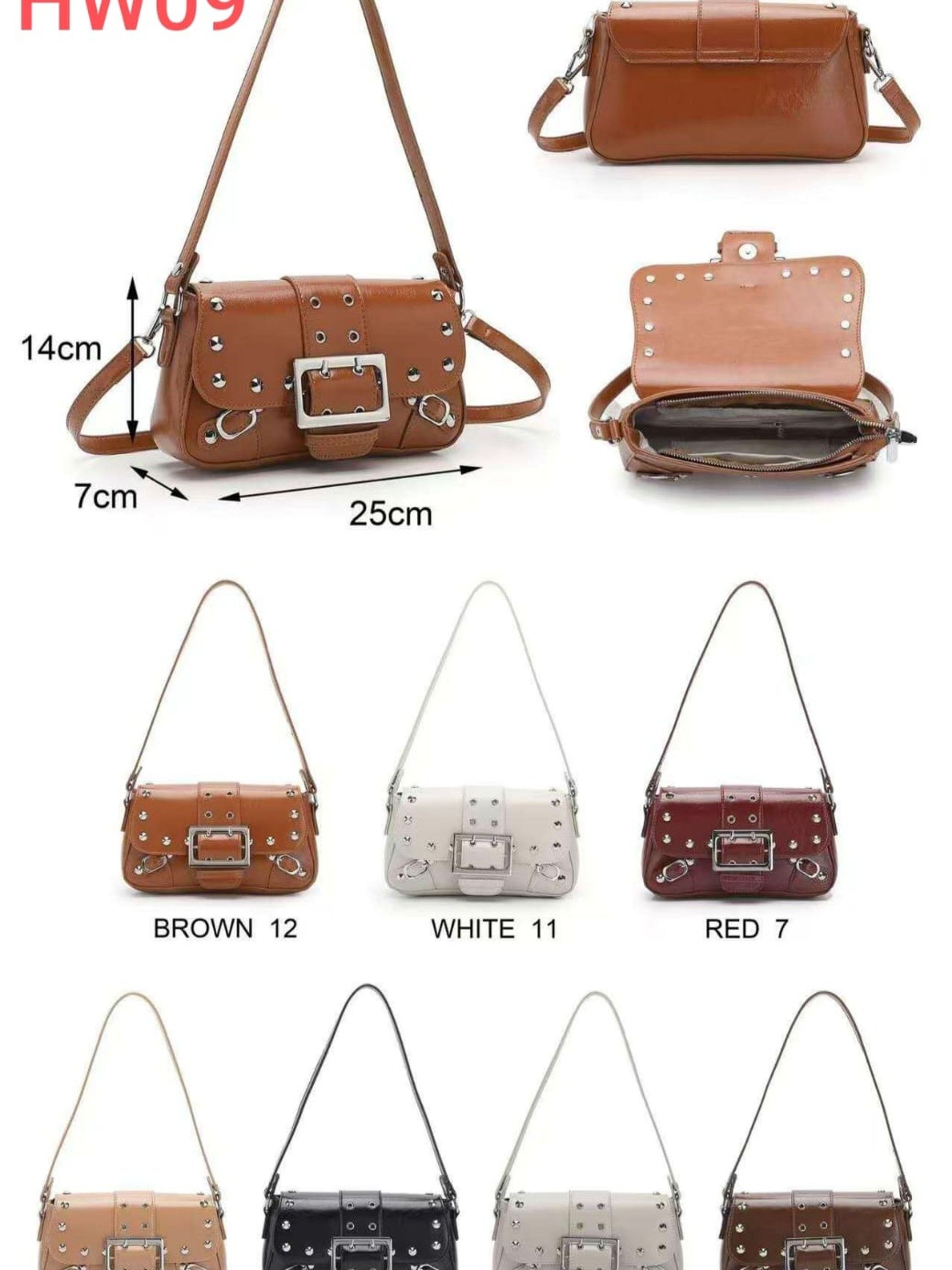 Bolsa feminina transversal HW09