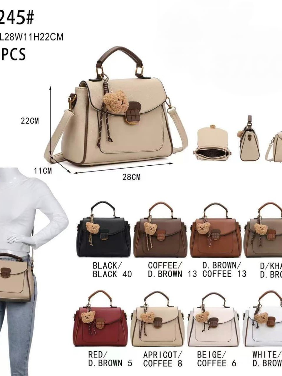 Bolsa feminina DF245#
