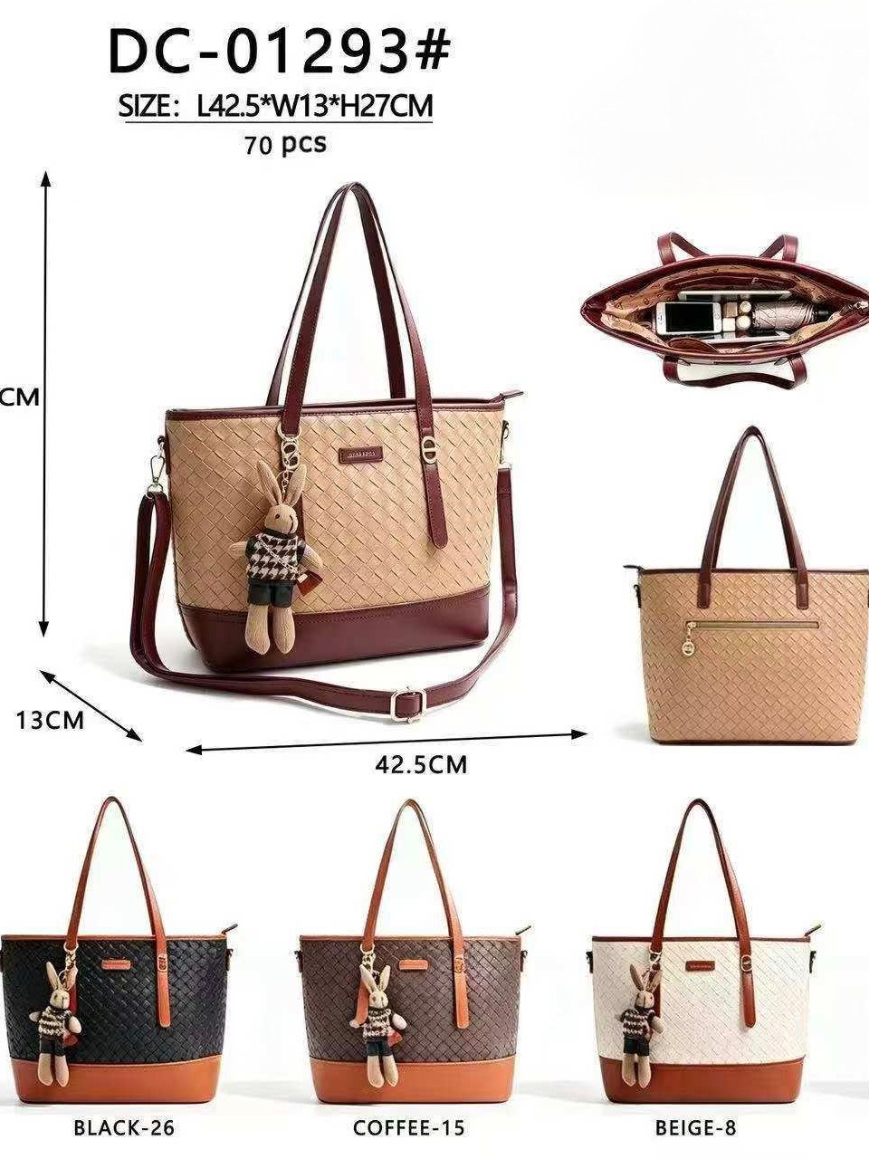 Bolsa feminina ombro transversal DC-01293#