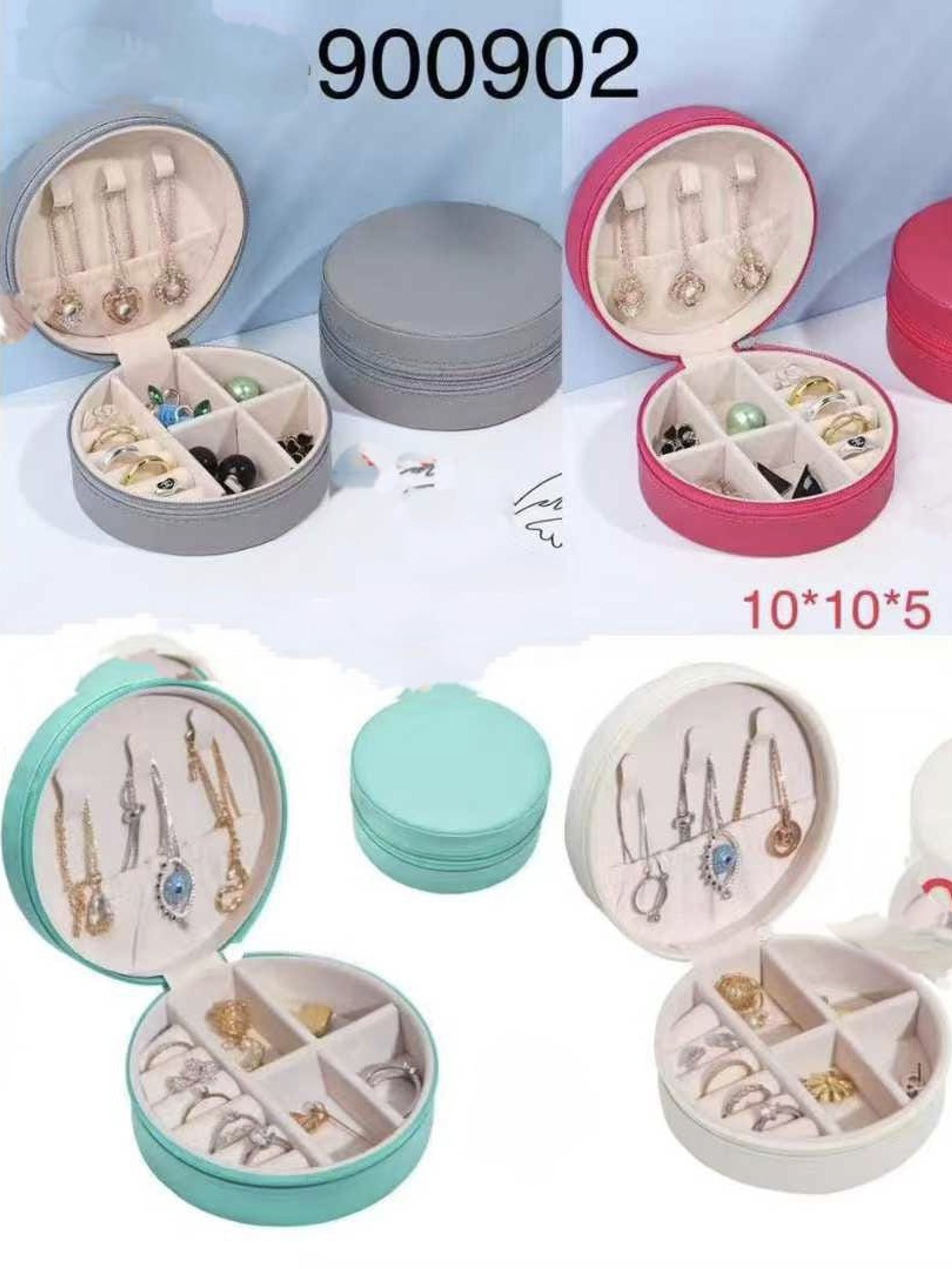 Mini Bolsa - Caixa de jóias Portátil para Viagem 900902#