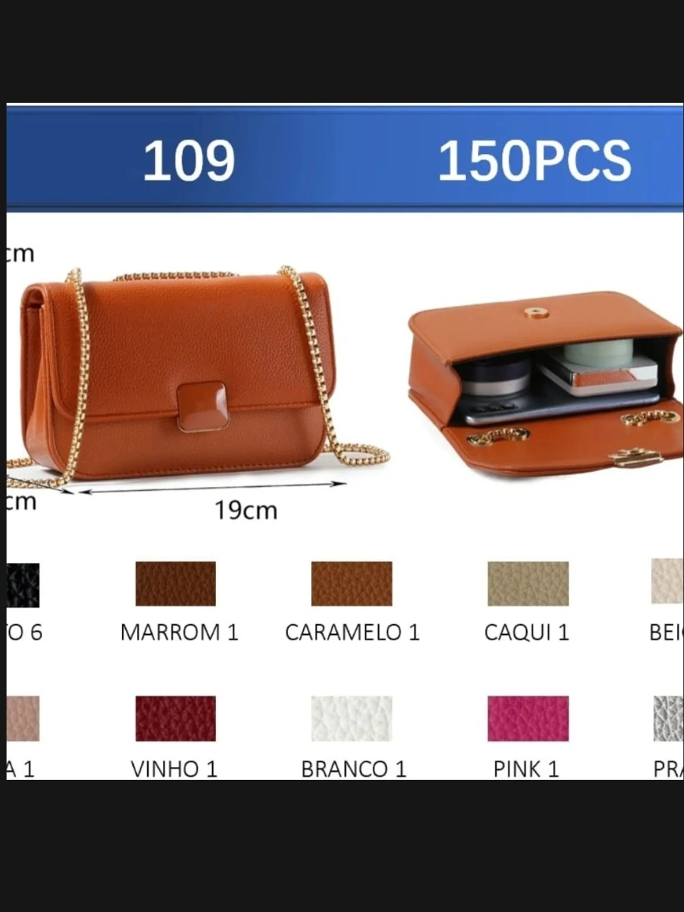 bolsa feminina 109#