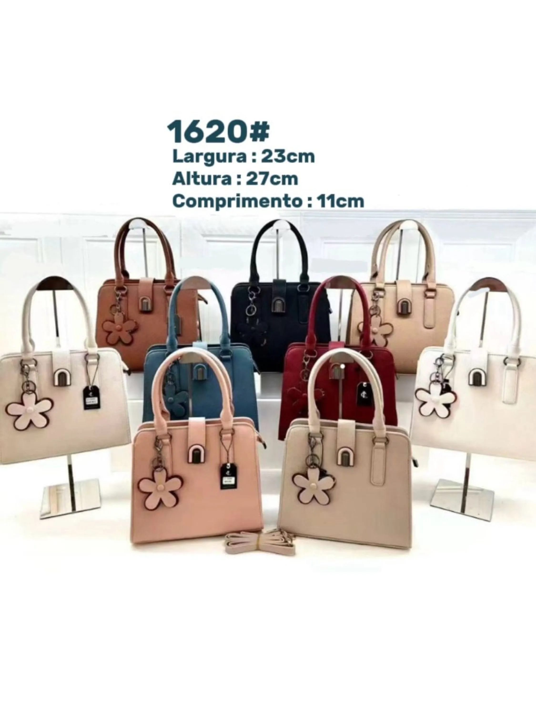 Bolsa feminima novidade com chaveiro 1620#