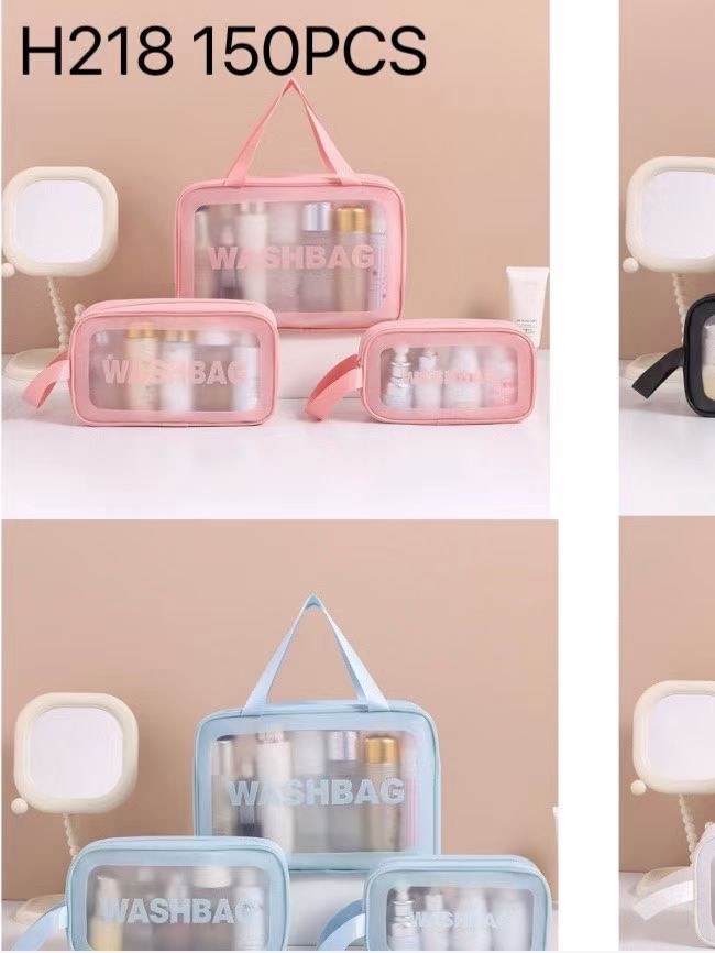 conjunto de nécessaire de três peças H128
