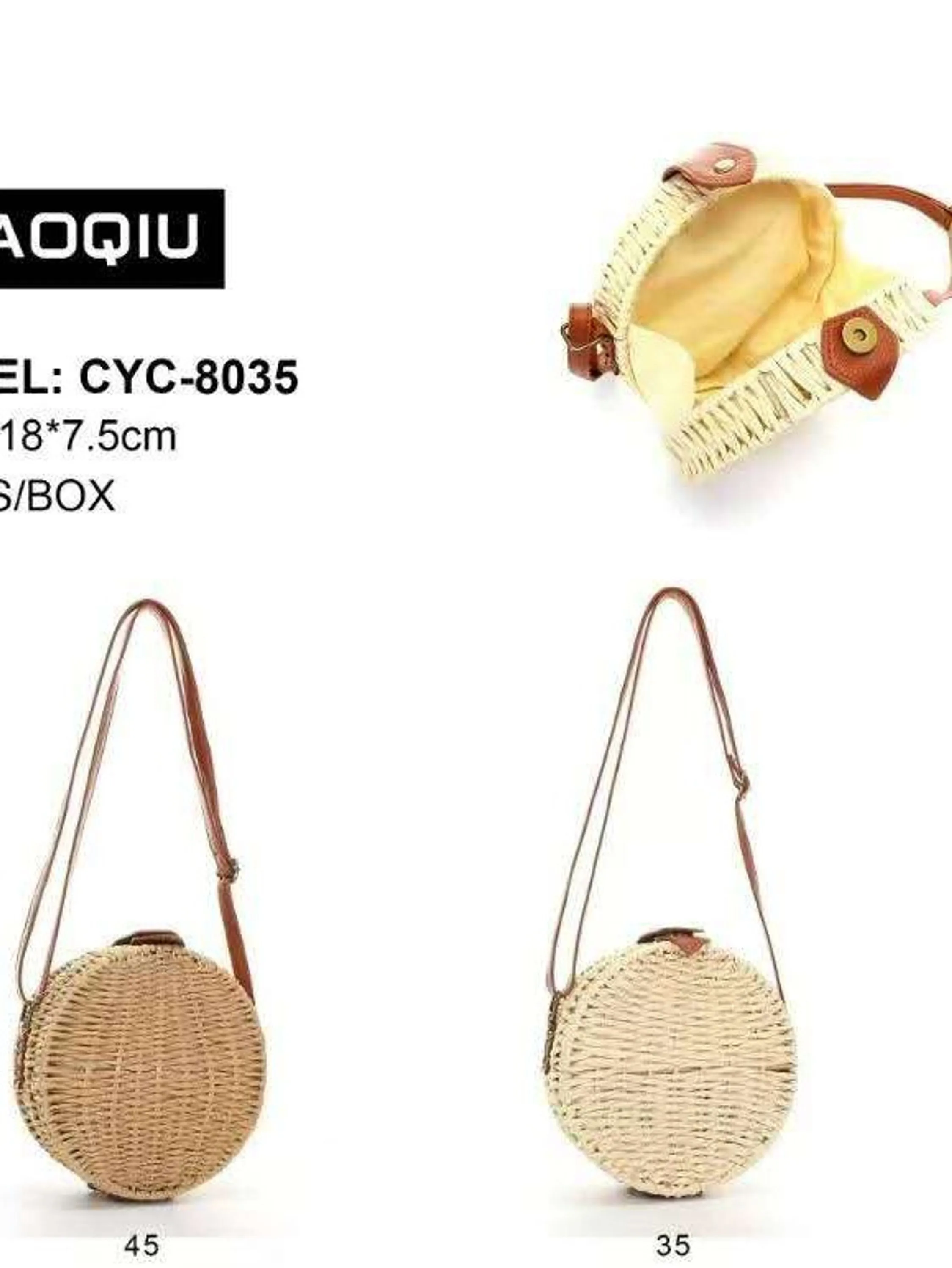 bolsa palha 8035