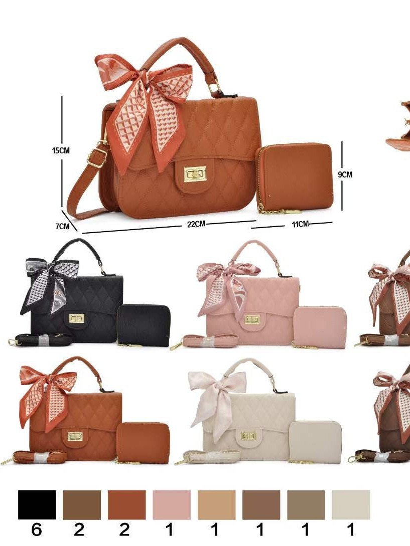 Bolsa feminina 2pçs kite L 22#