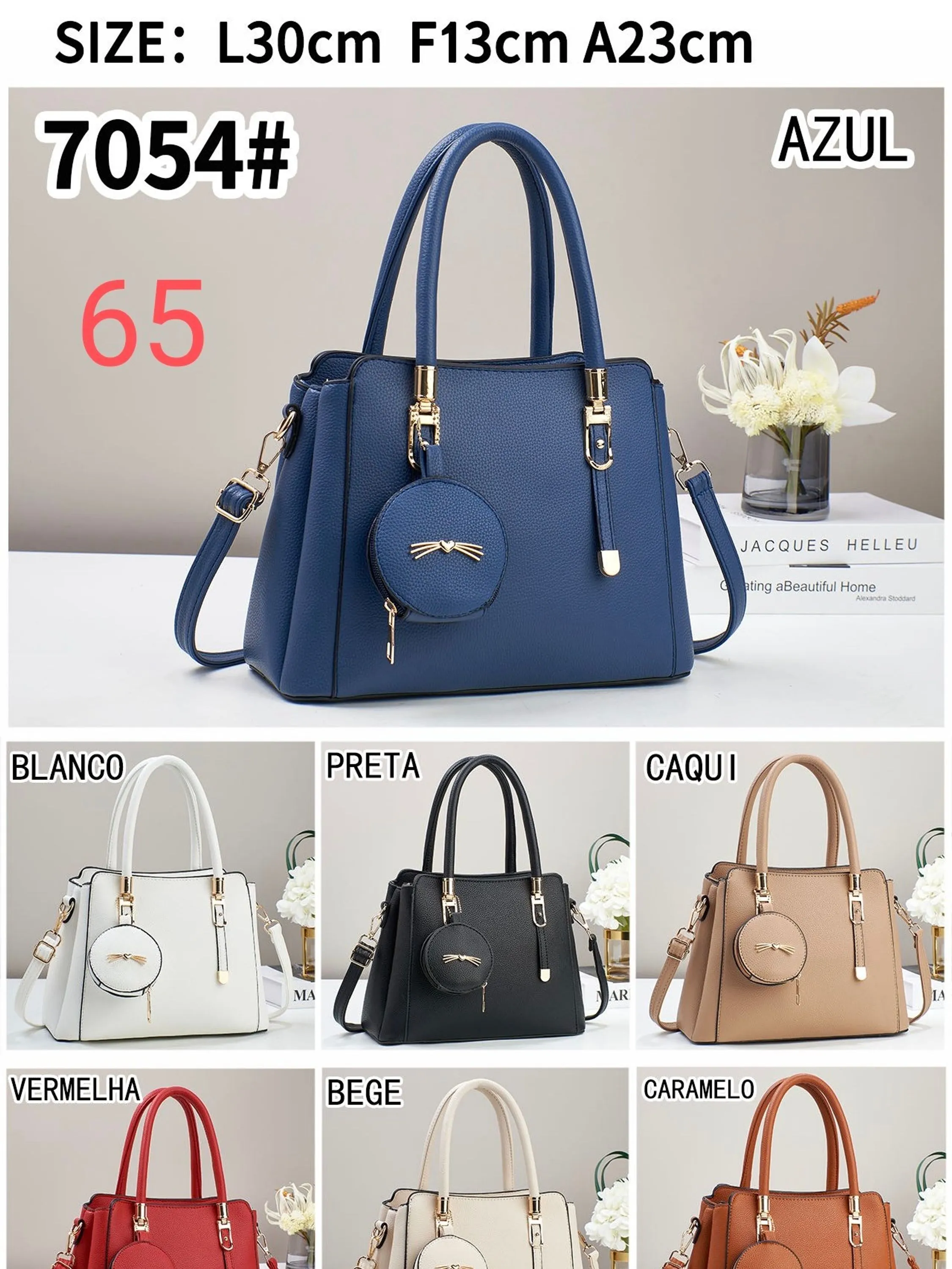 Bolsa feminina 7054#