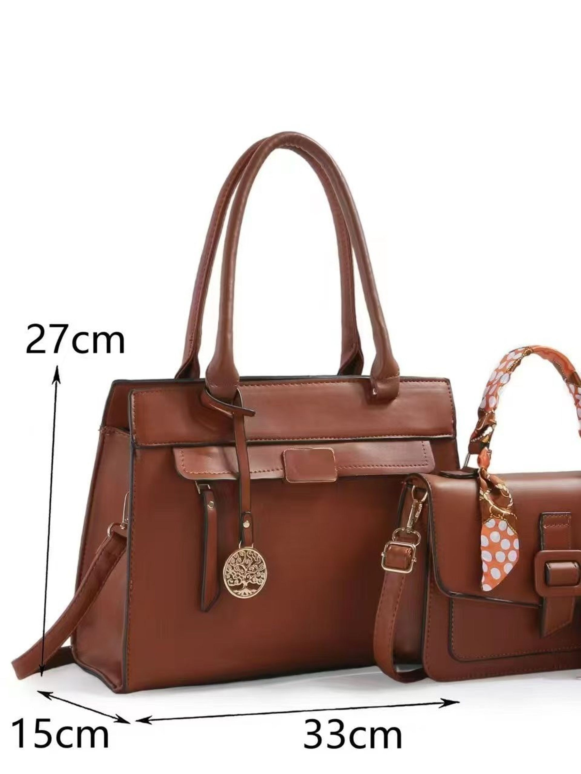 Kit Feminino Bolsas Clássica média e chaveiro F-37#