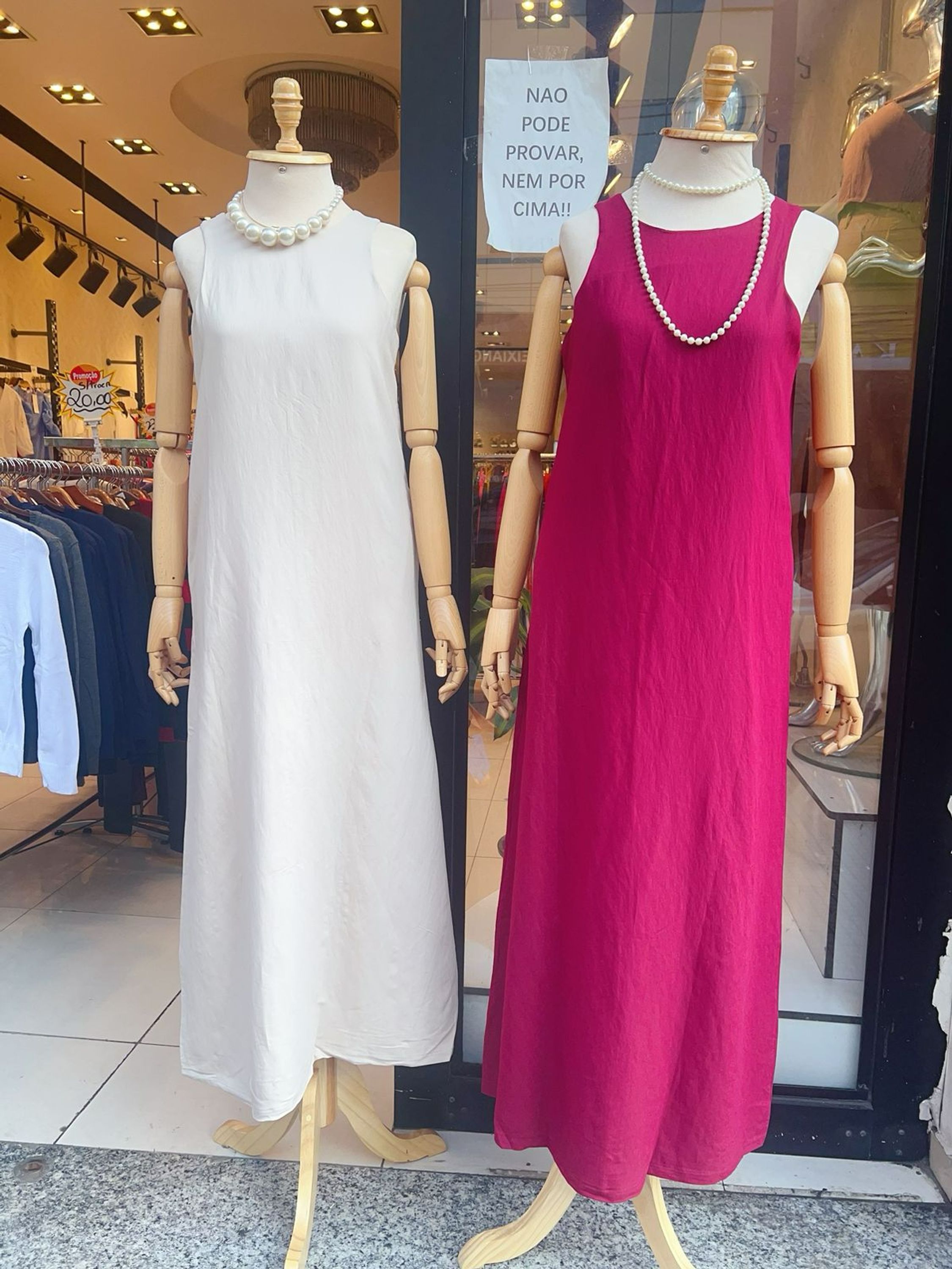 VESTIDO LONGO FEMININO