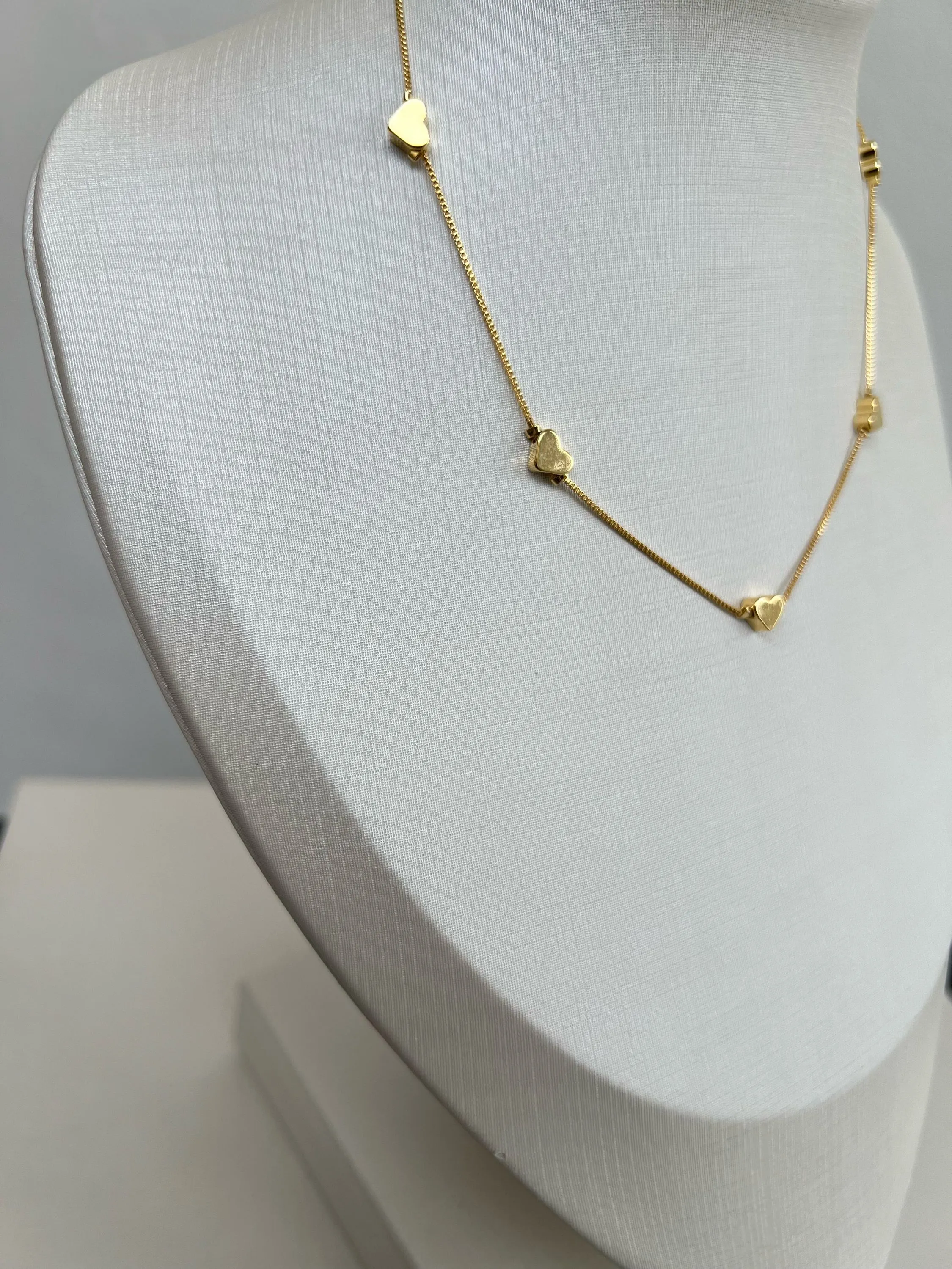 Choker modelo coração