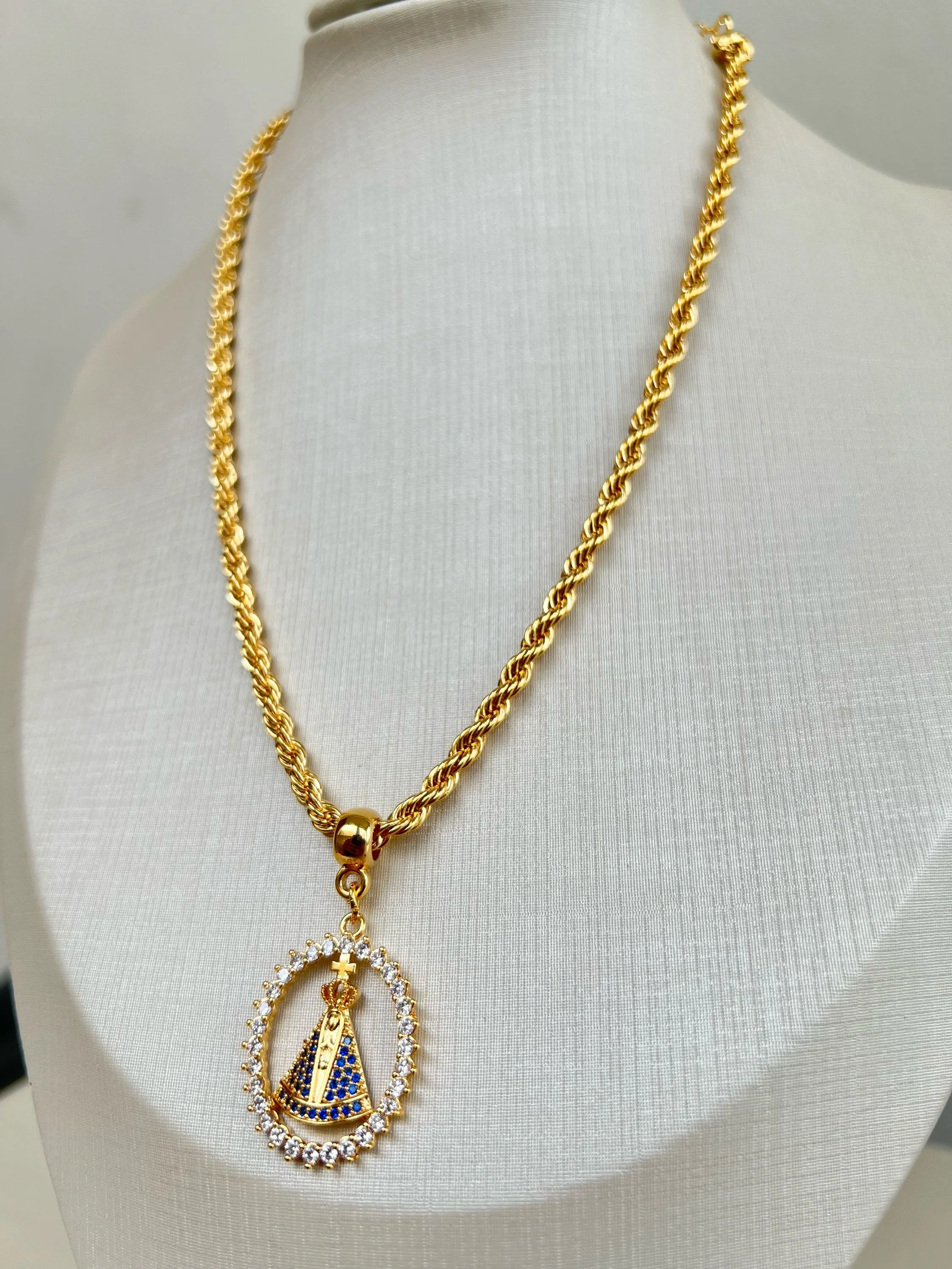 Colar nossa senhora aparecida