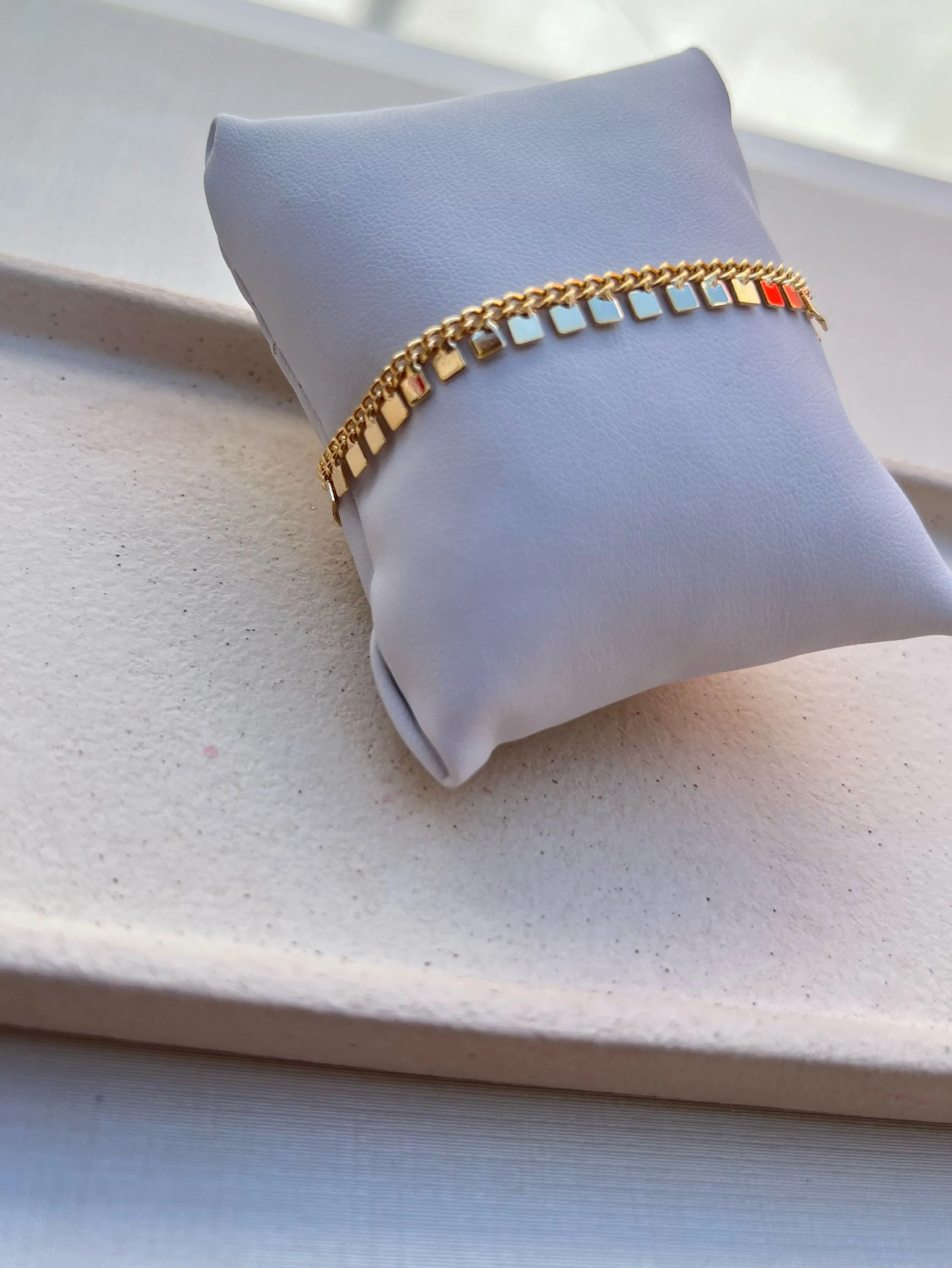 Pulseira modelo plaquinha