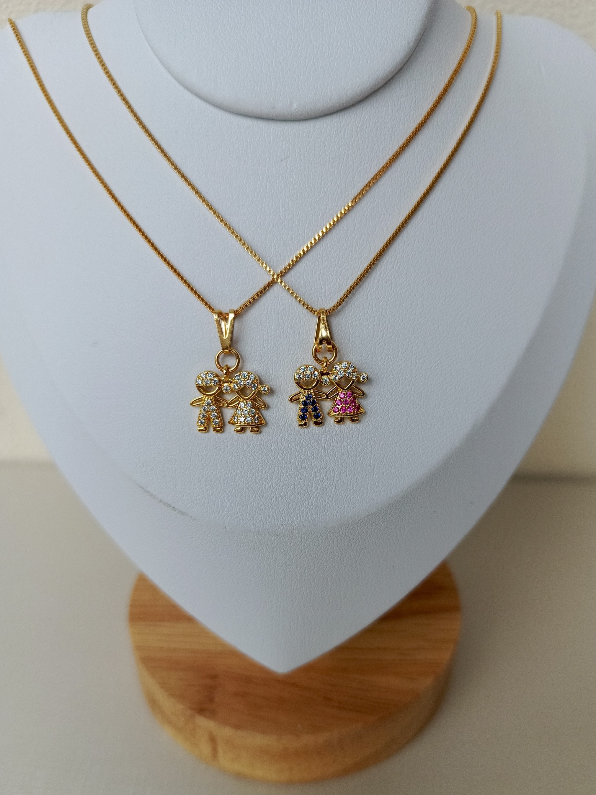 Colar de casal de filhos