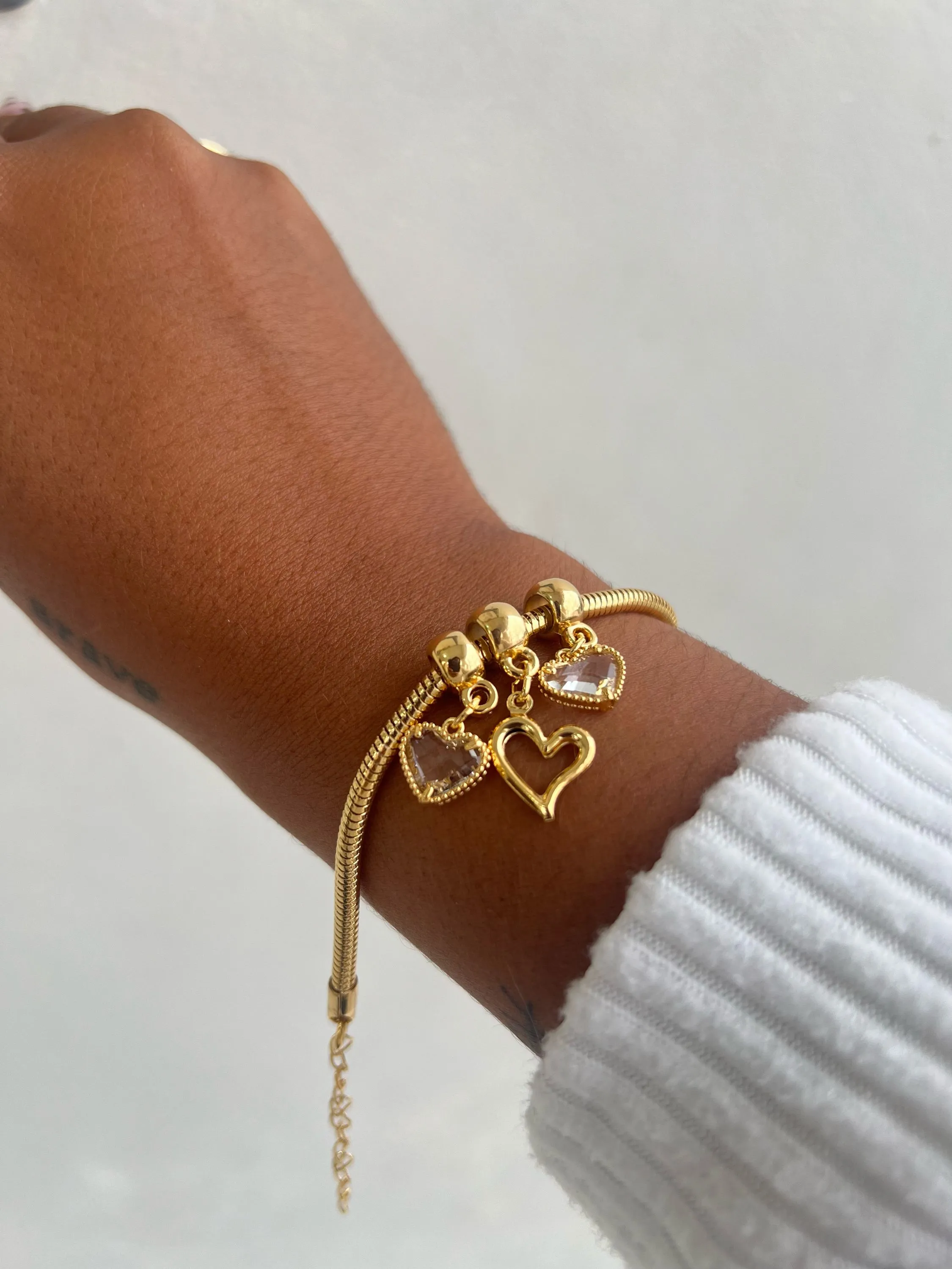 Pulseira coração