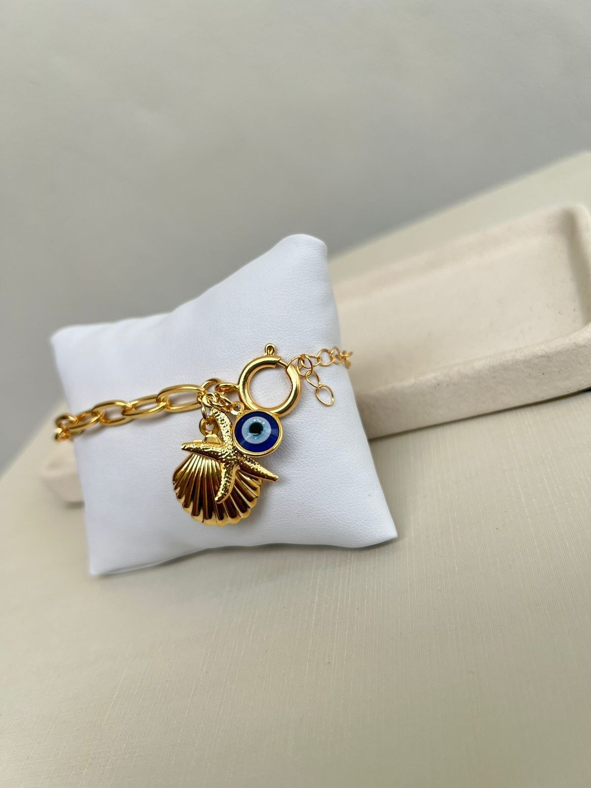 Pulseiras com pingente moda praia