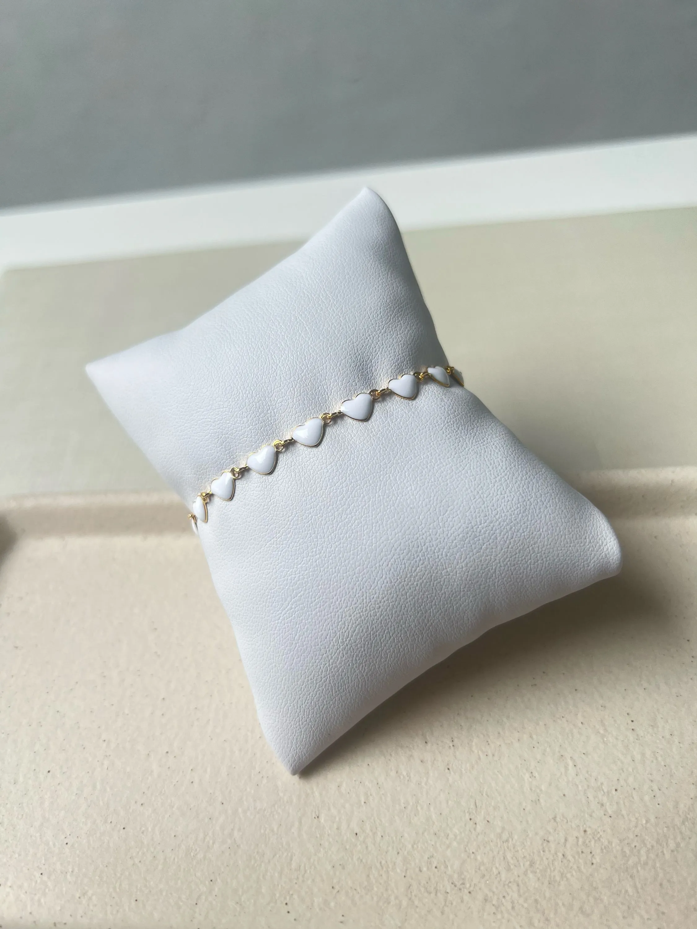 Pulseira modelo coração