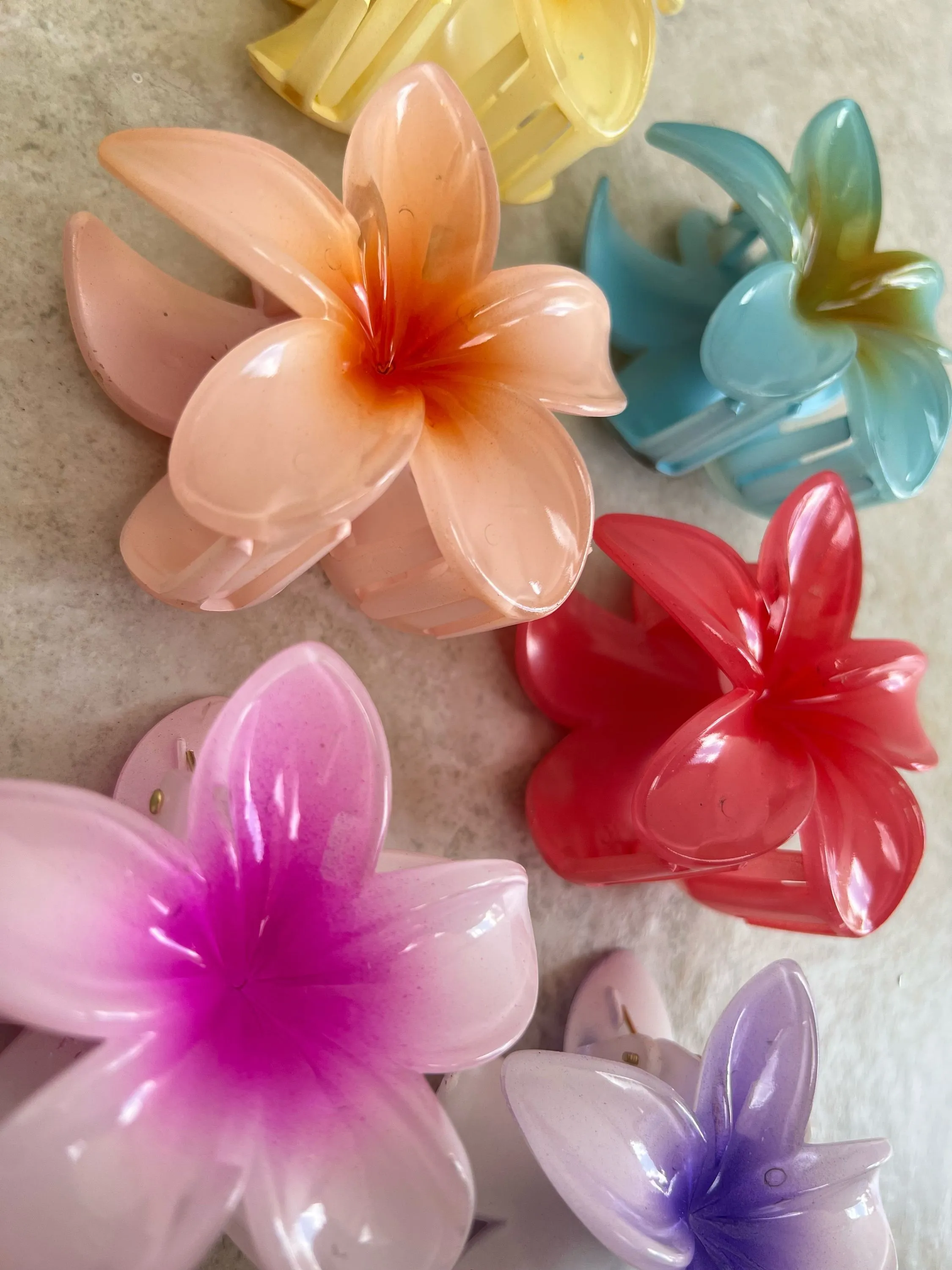 Prendedor para cabelo flor