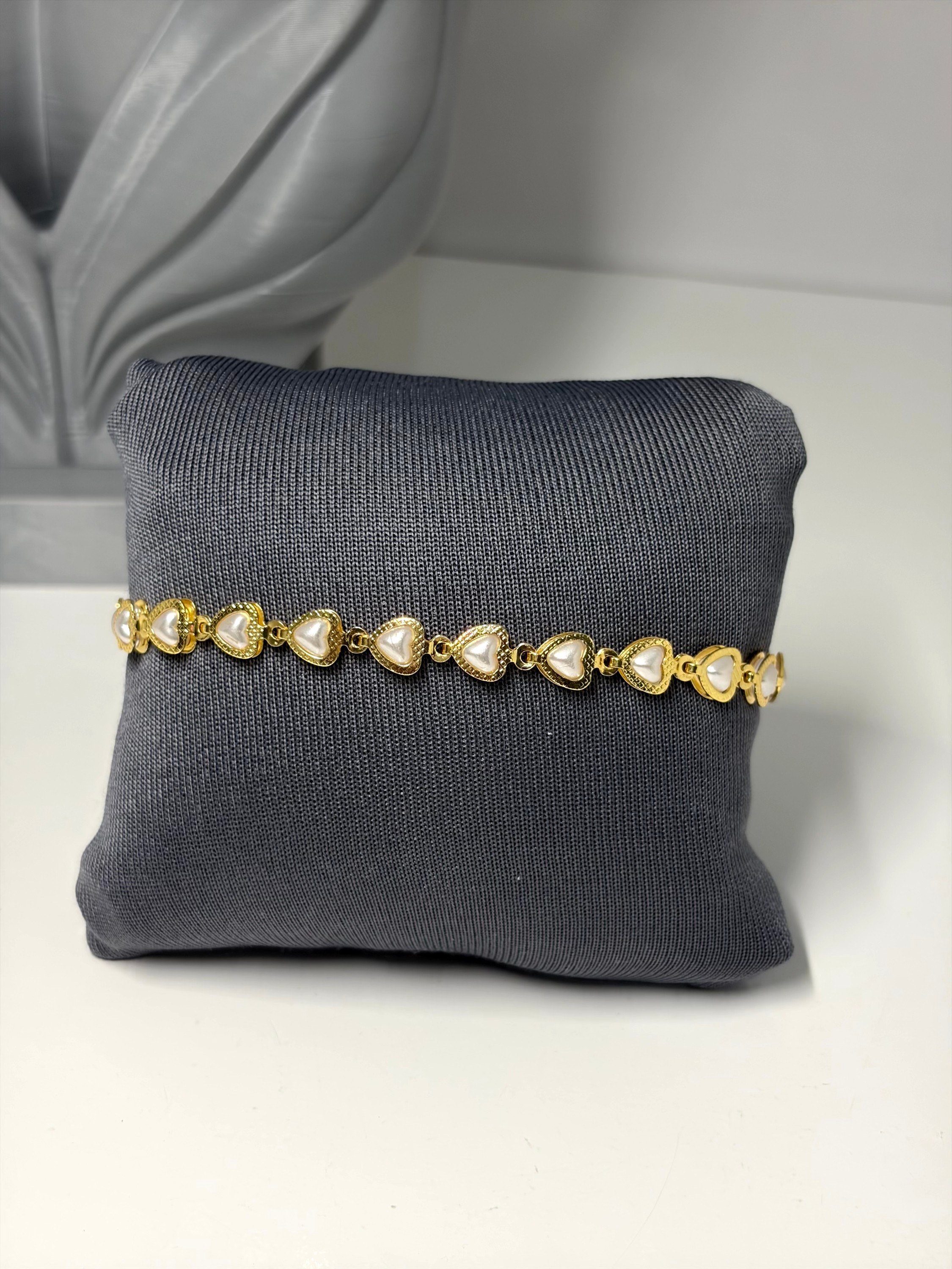 Pulseira de corações