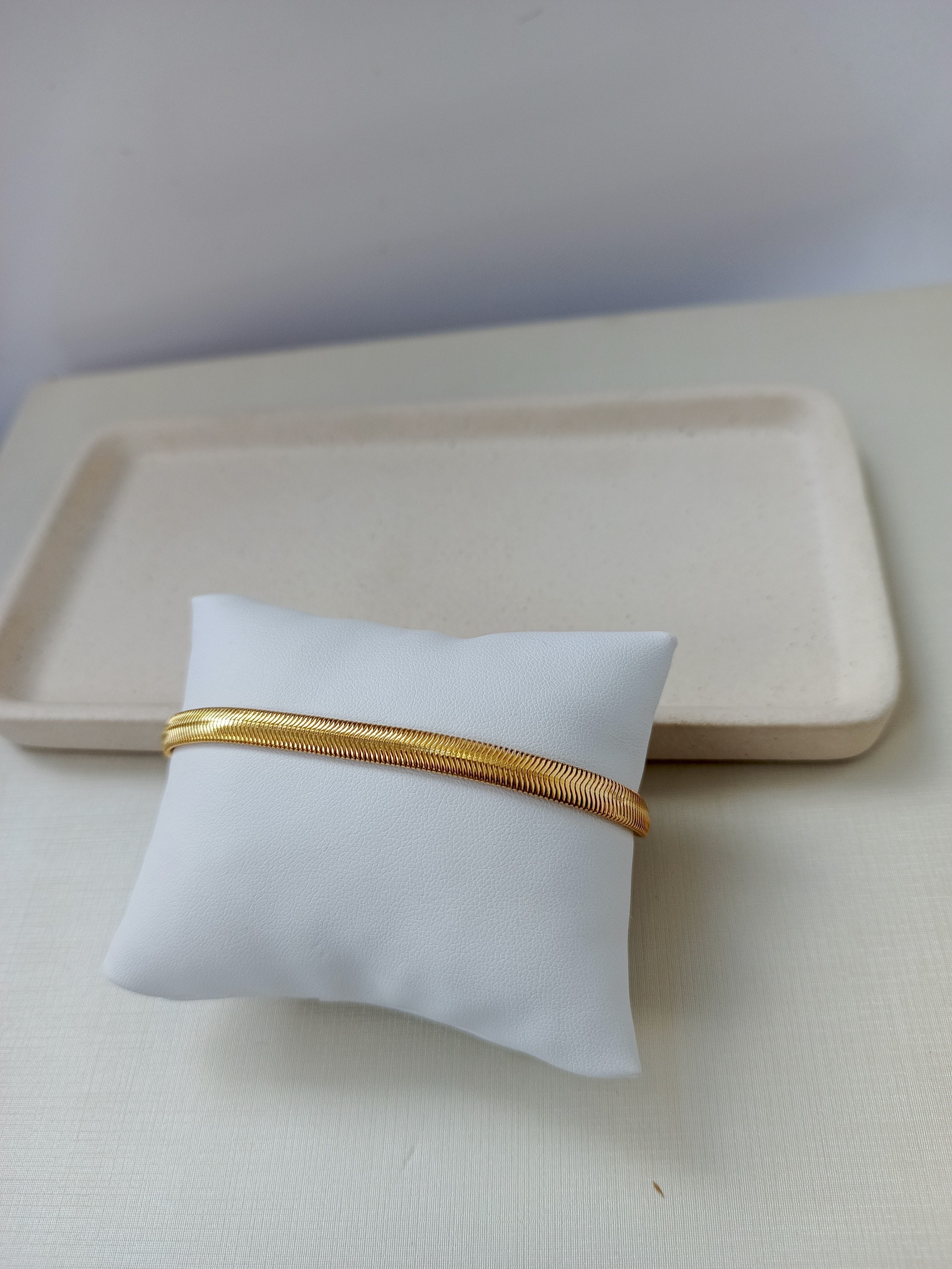 Pulseira escama de peixe