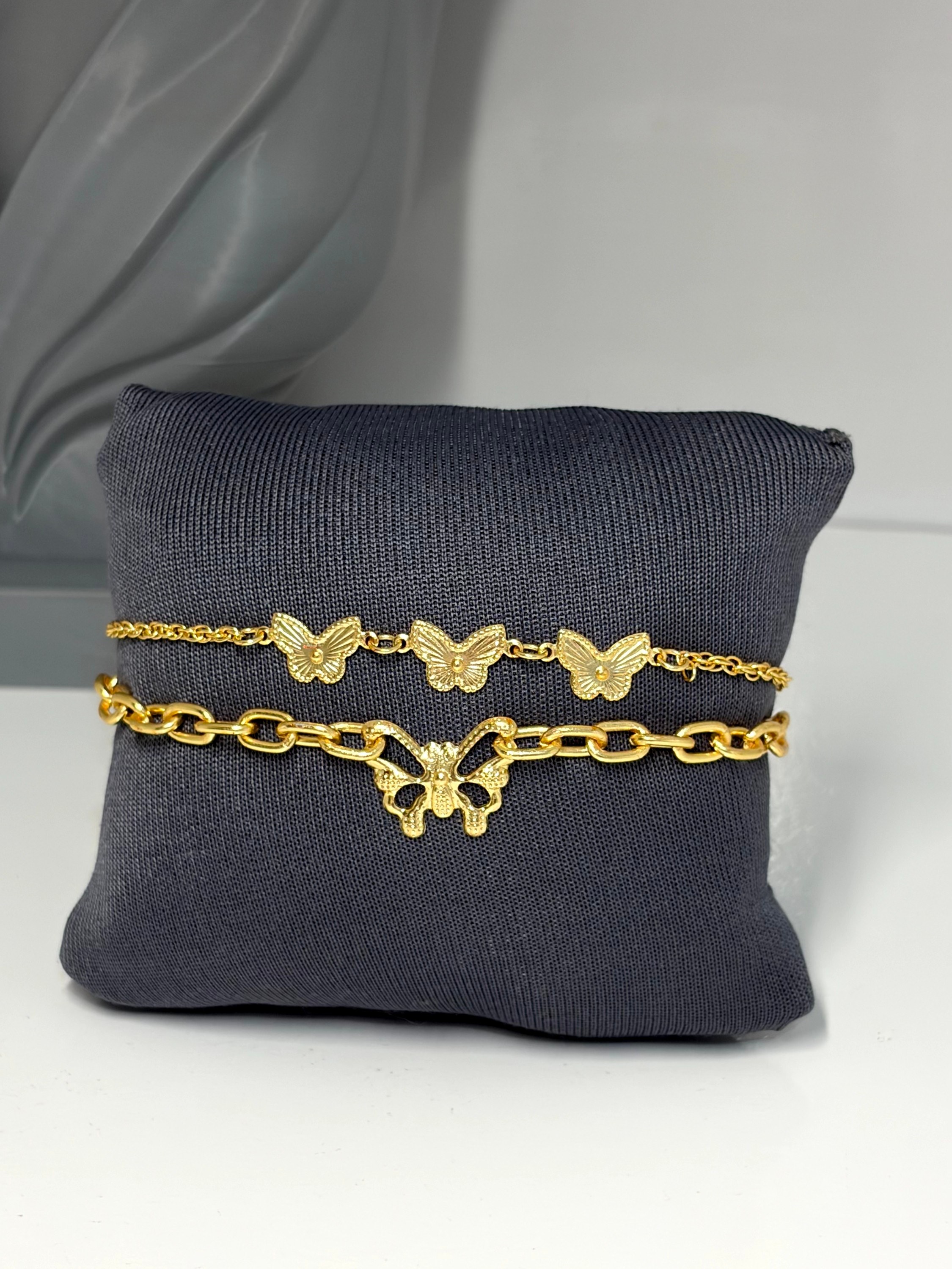 Pulseira com borboleta