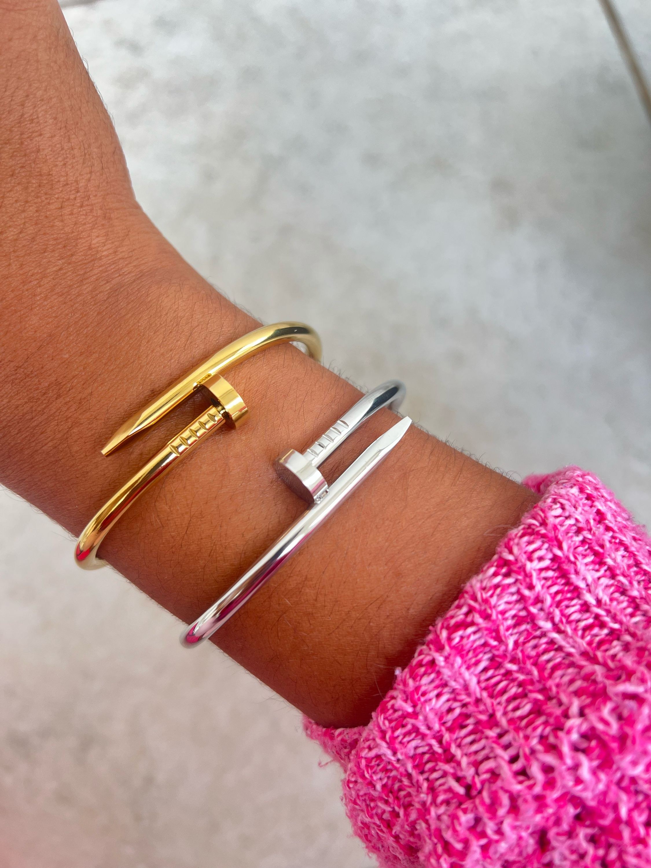 Bracelete prego AÇO INOXIDÁVEL