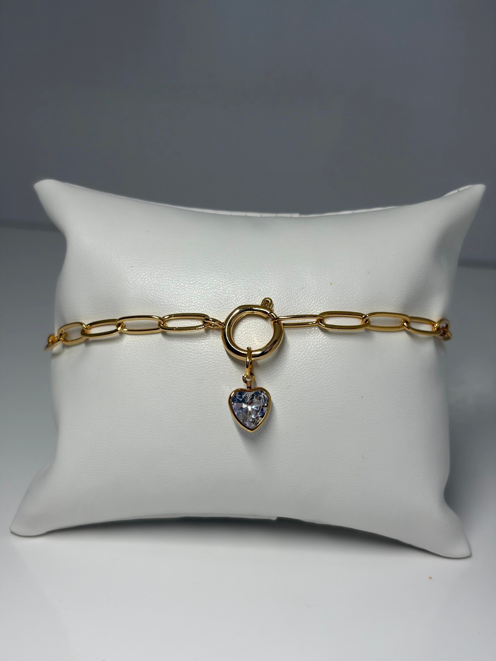 Pulseira com fecho central