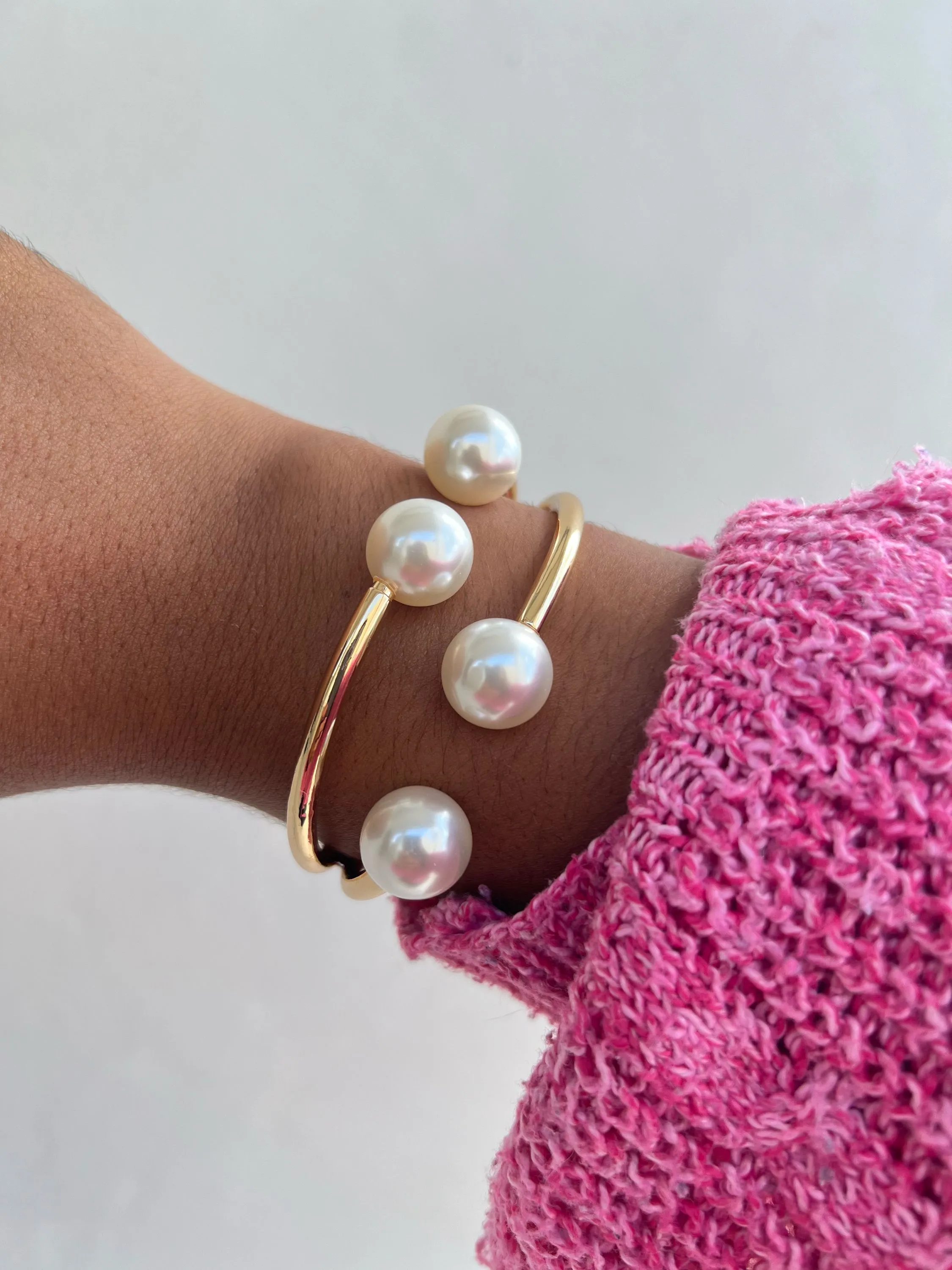 Bracelete pérolas