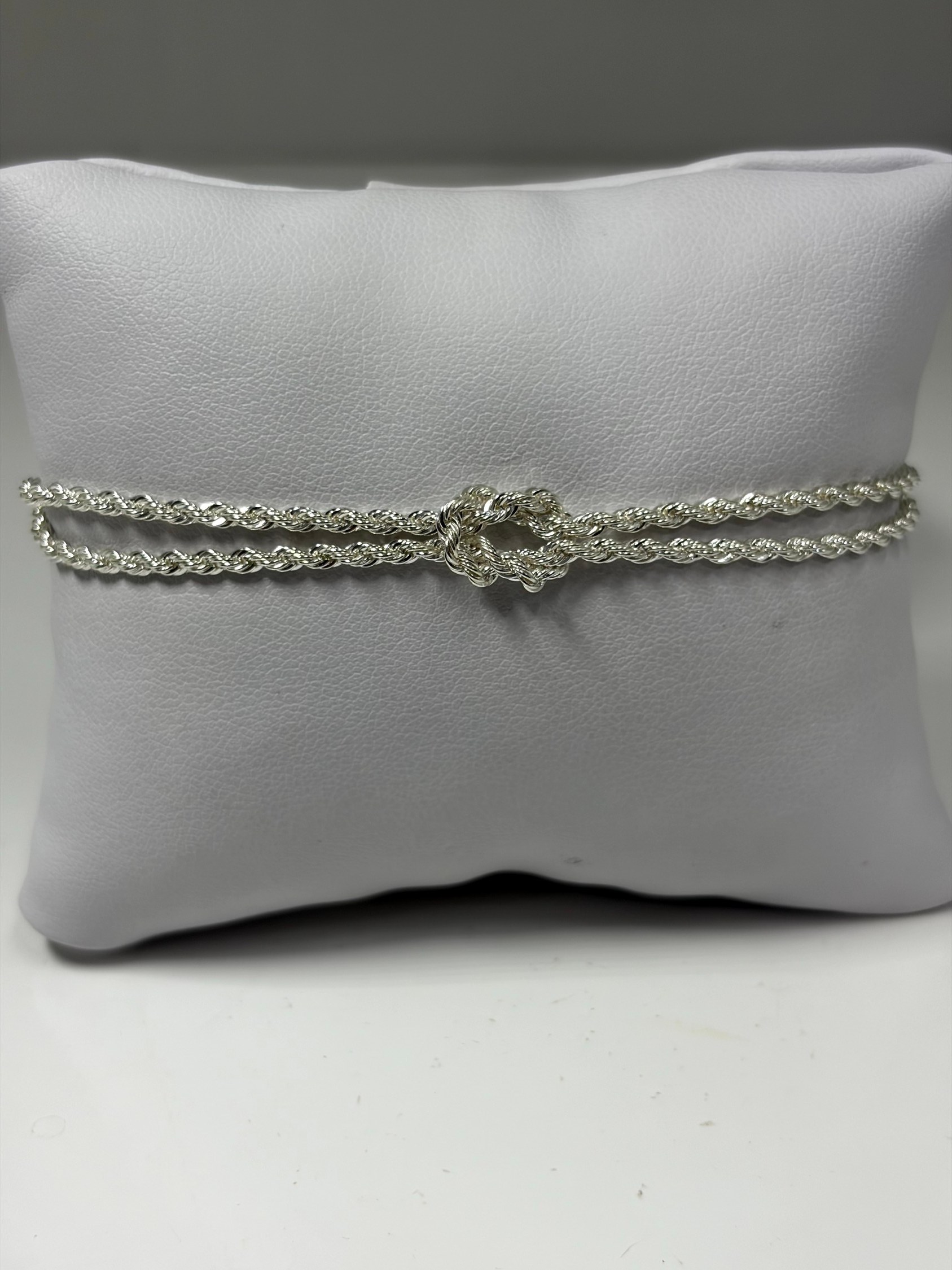 Pulseira cordão baiano com nó