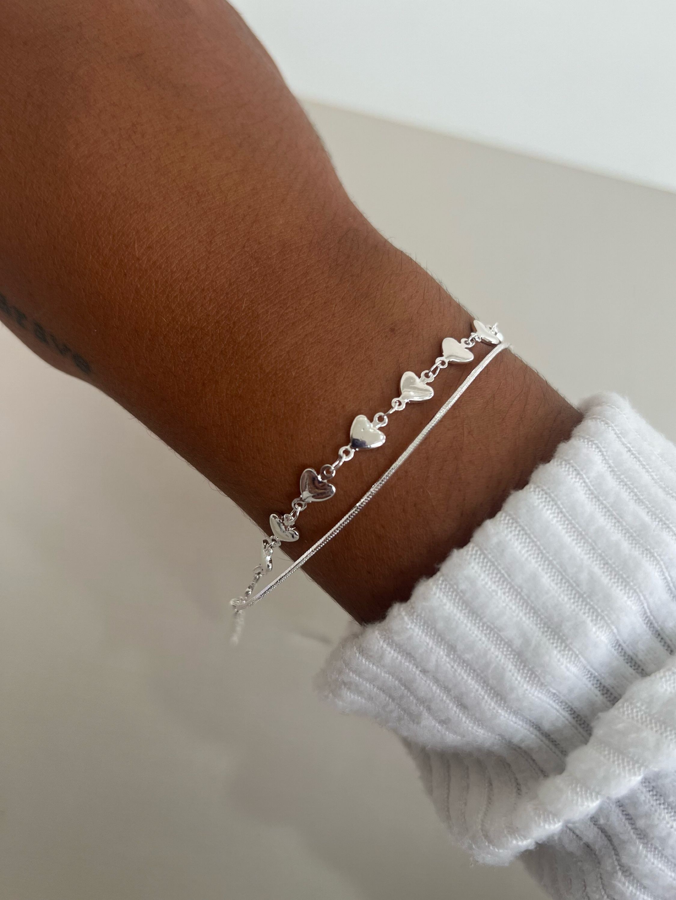 Pulseira corrente dupla