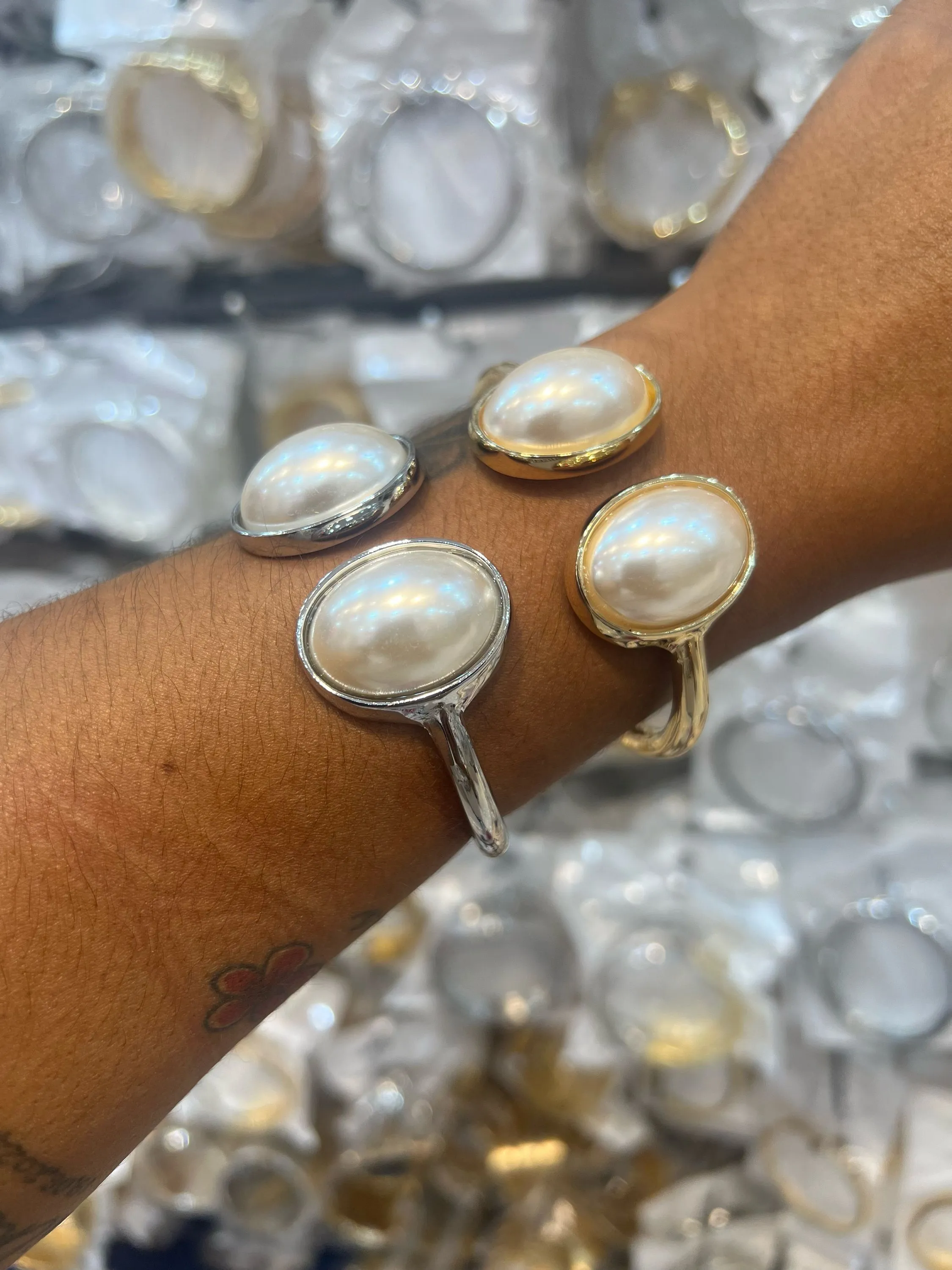 Bracelete pérolas