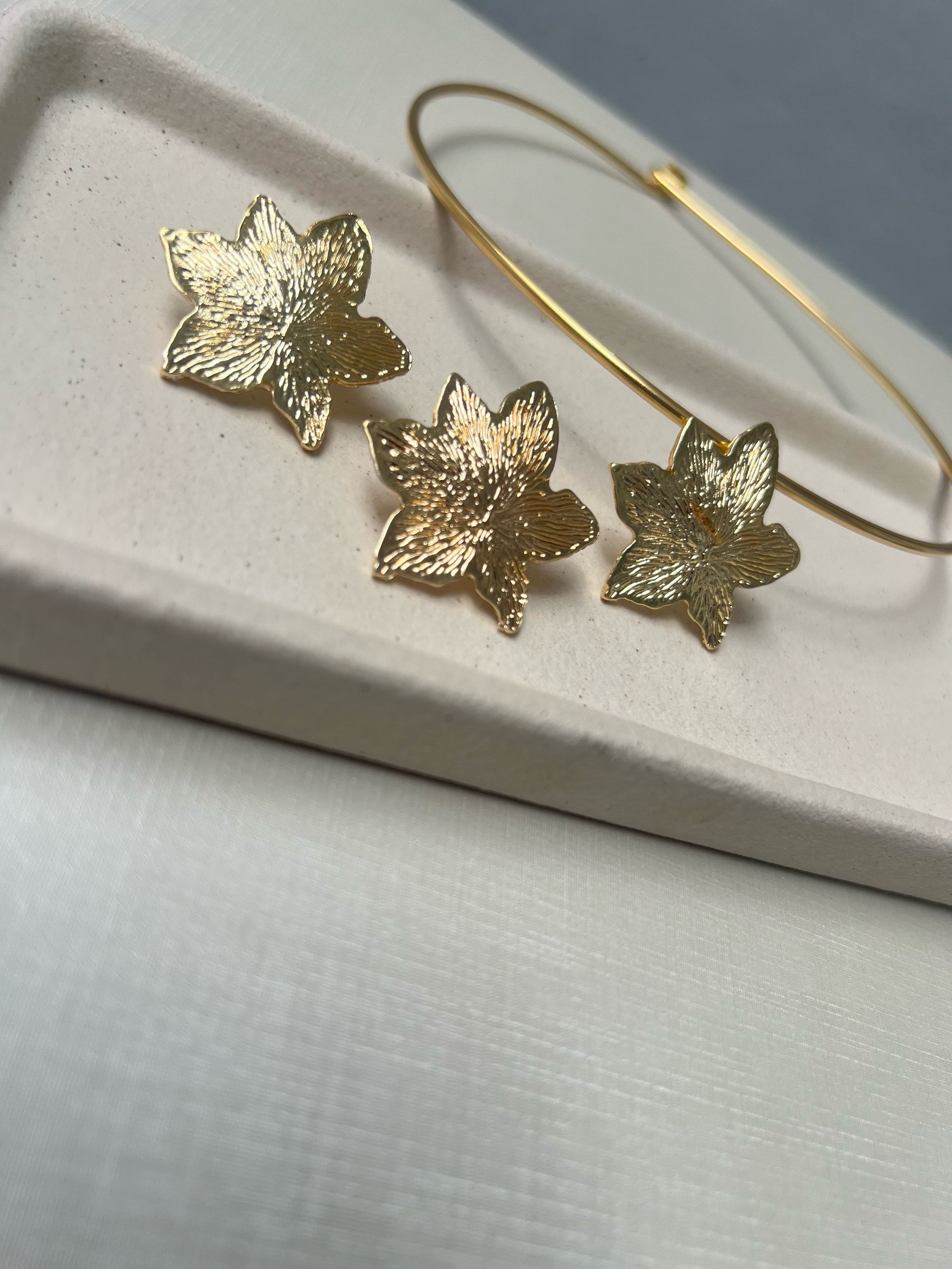 Conjunto Choker e brinco