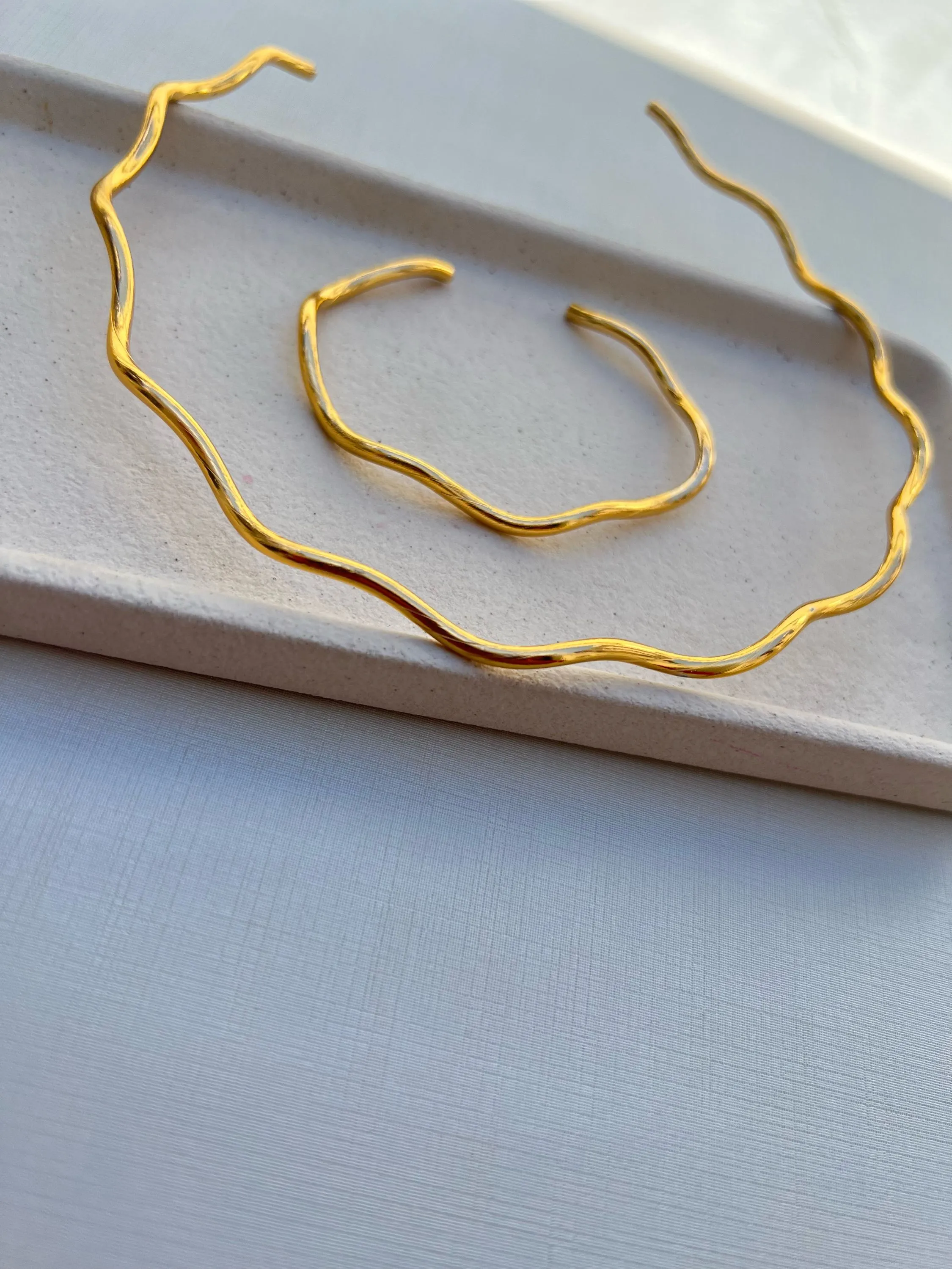 Conjunto Choker e pulseira