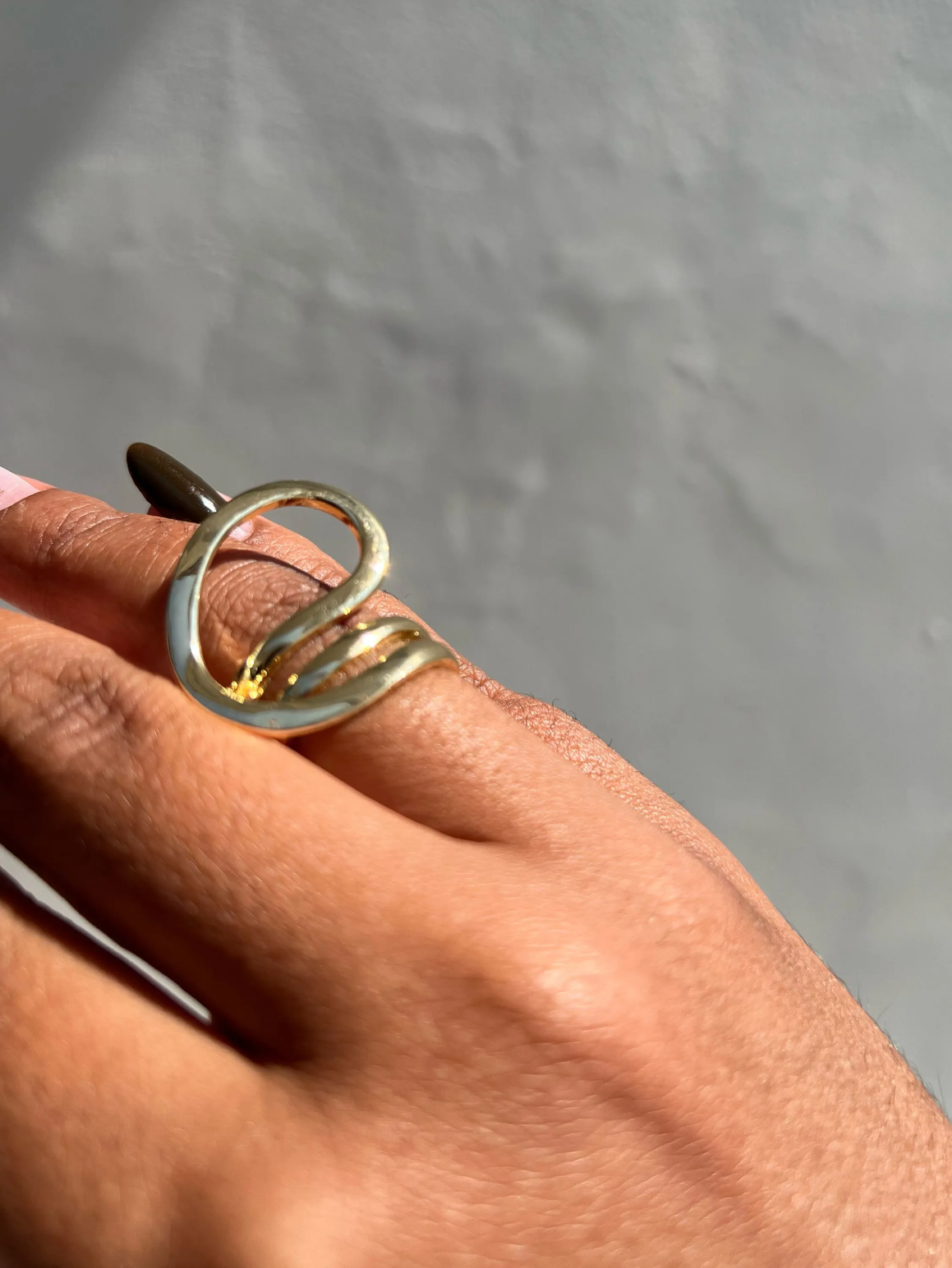 Anel modelo orgânico