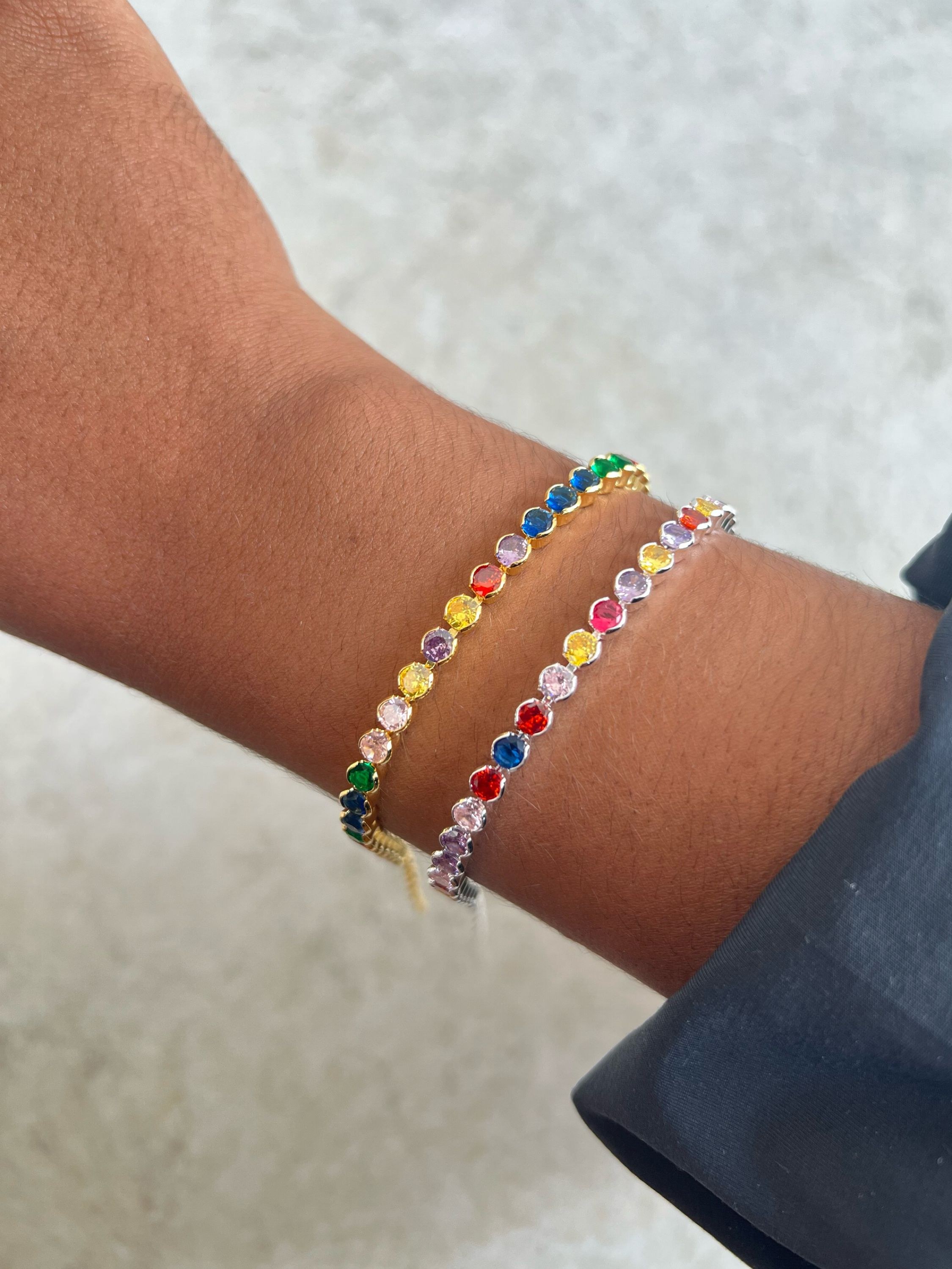 Pulseira riviera colorido