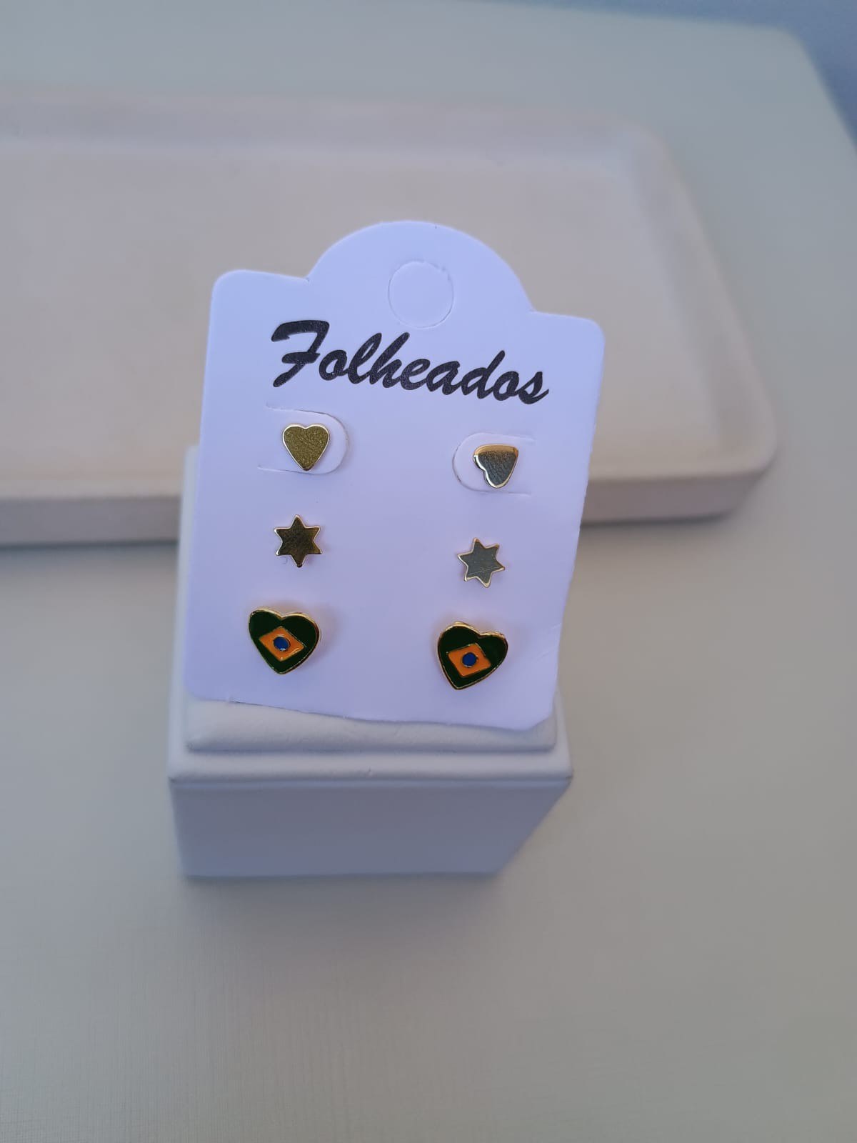 Trio com coração do Brasil 💚💛💙