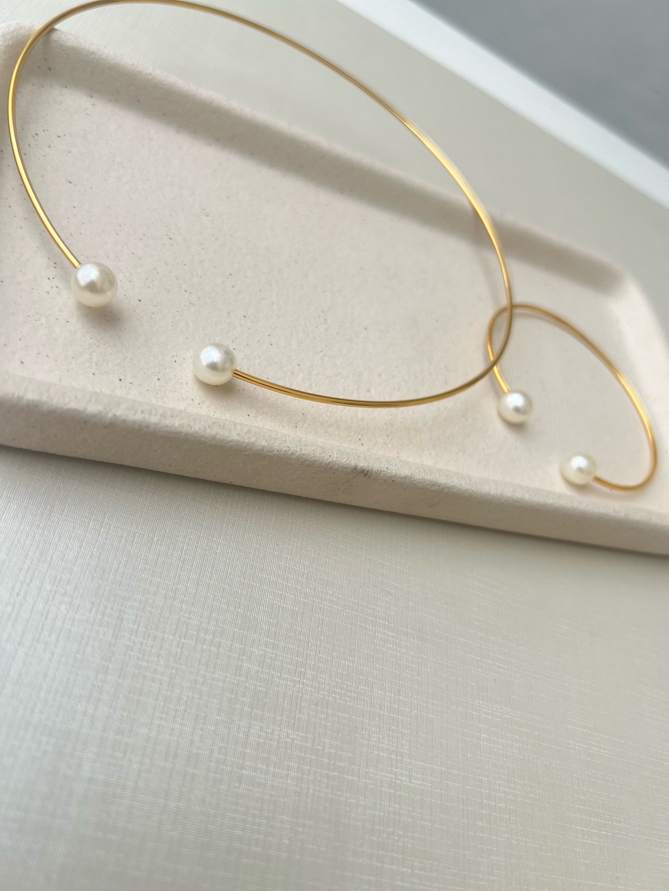 Conjunto Choker e pulseira