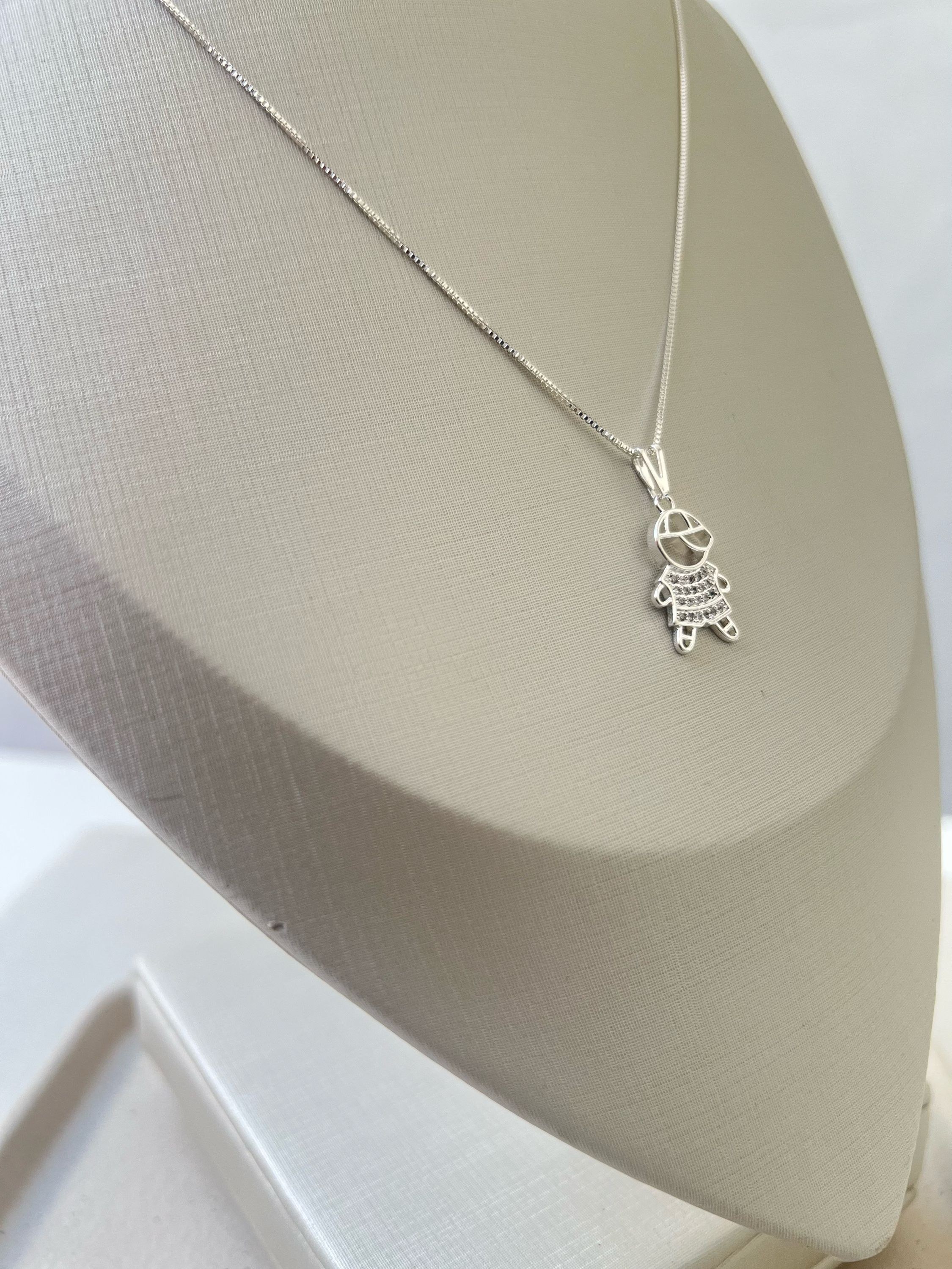 Colar pingente menino 🩵