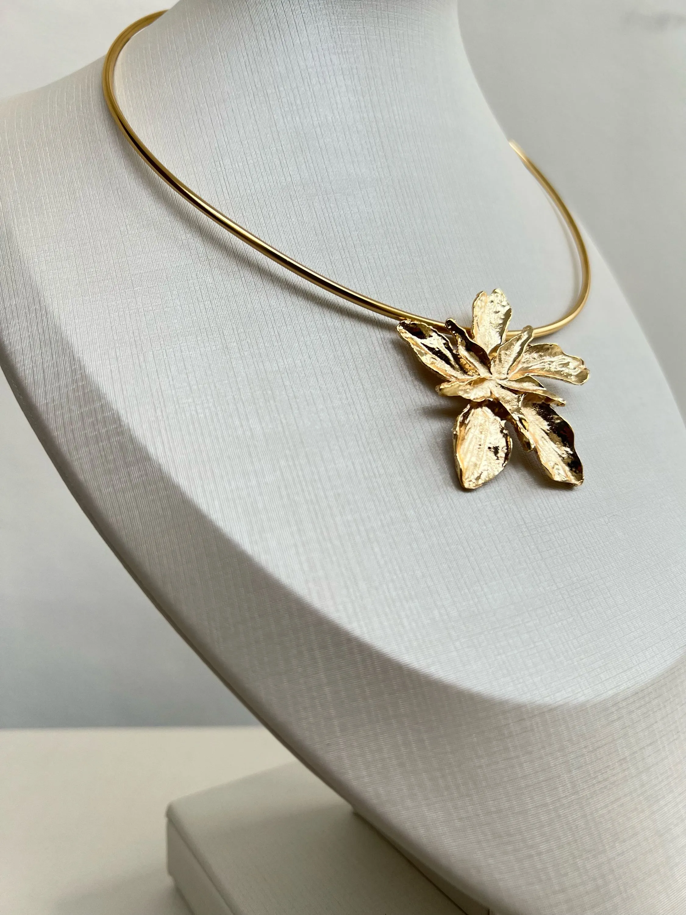 Choker aro flor