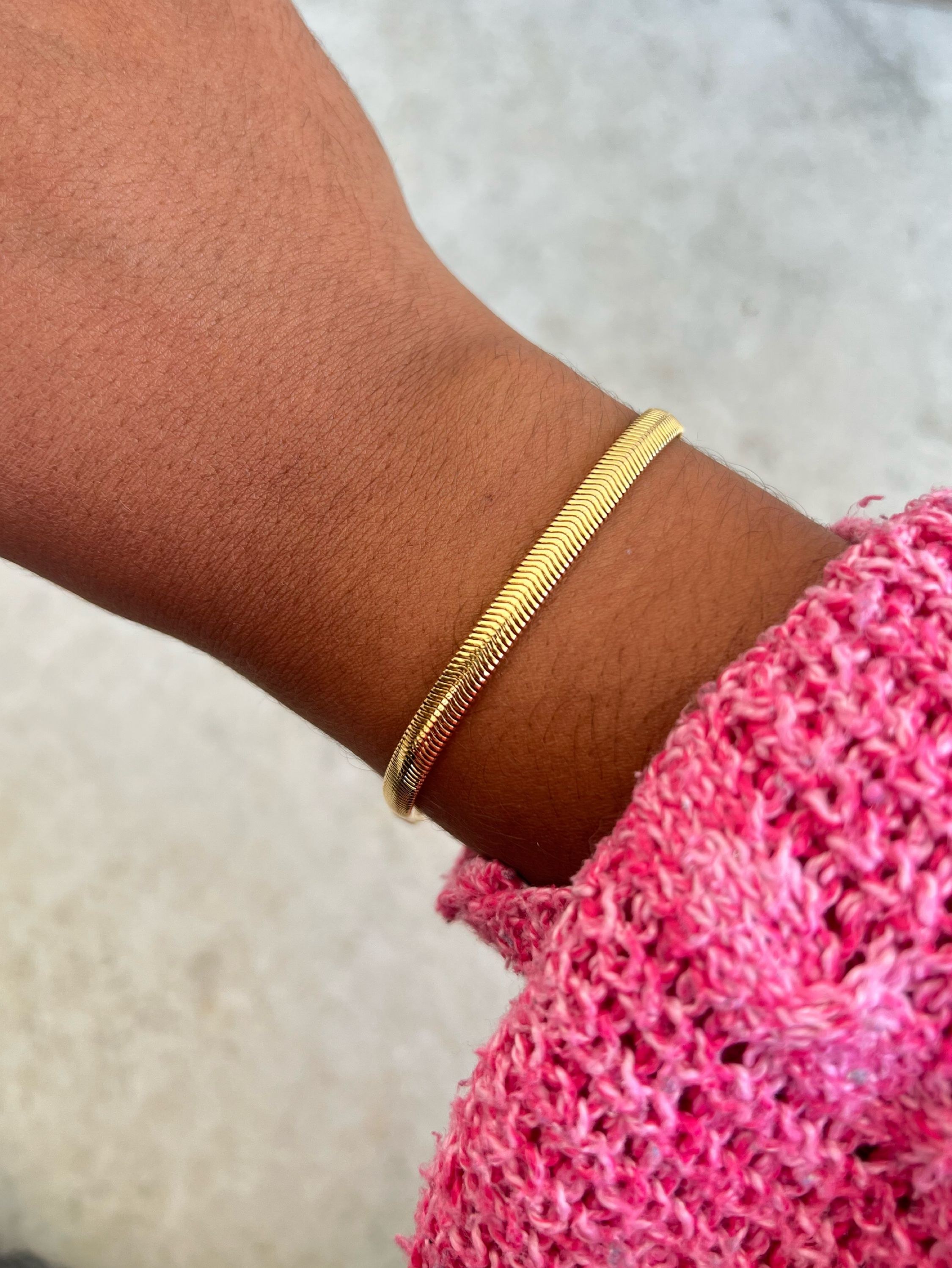 Pulseira modelo manta