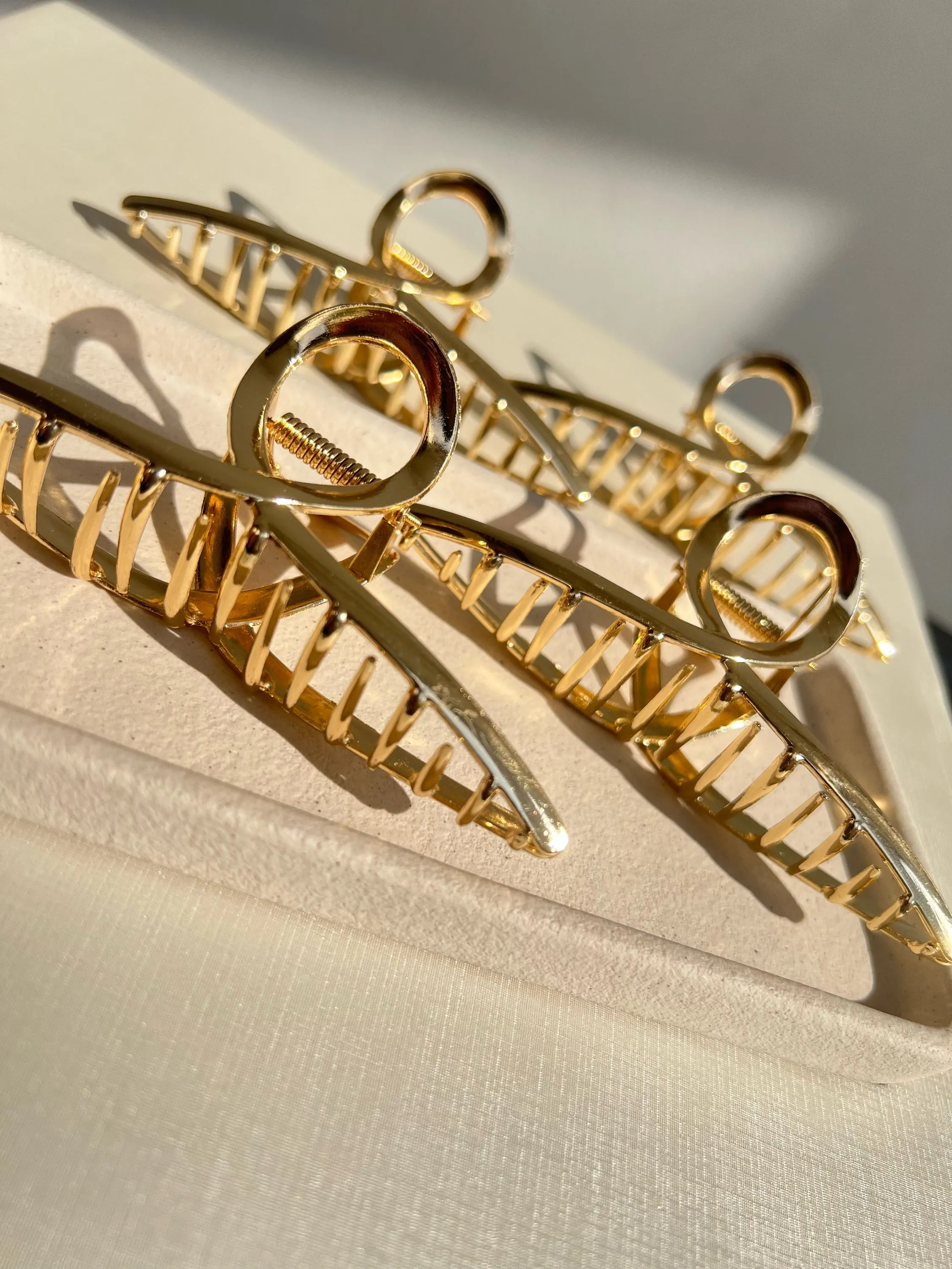 Prendedor para cabelo gota-Grande