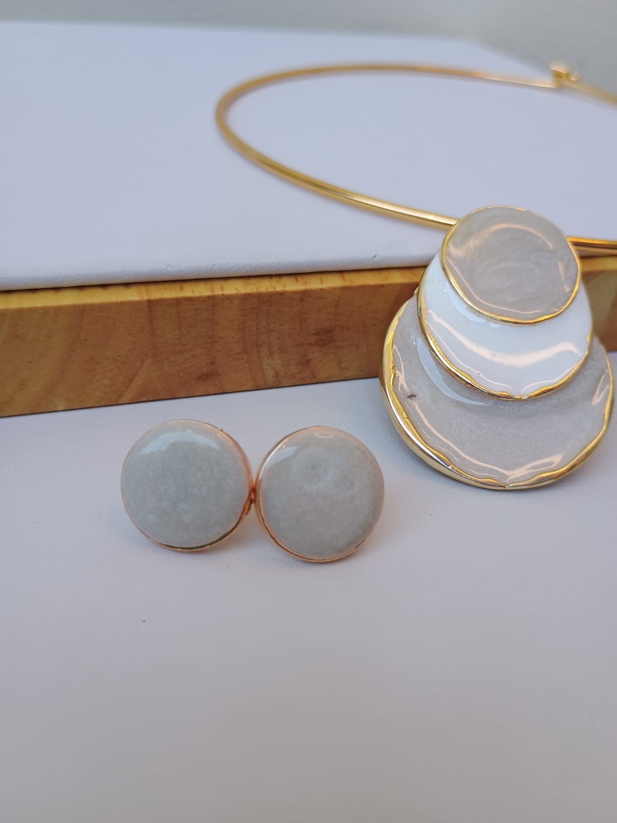 Conjunto de aro com círculo