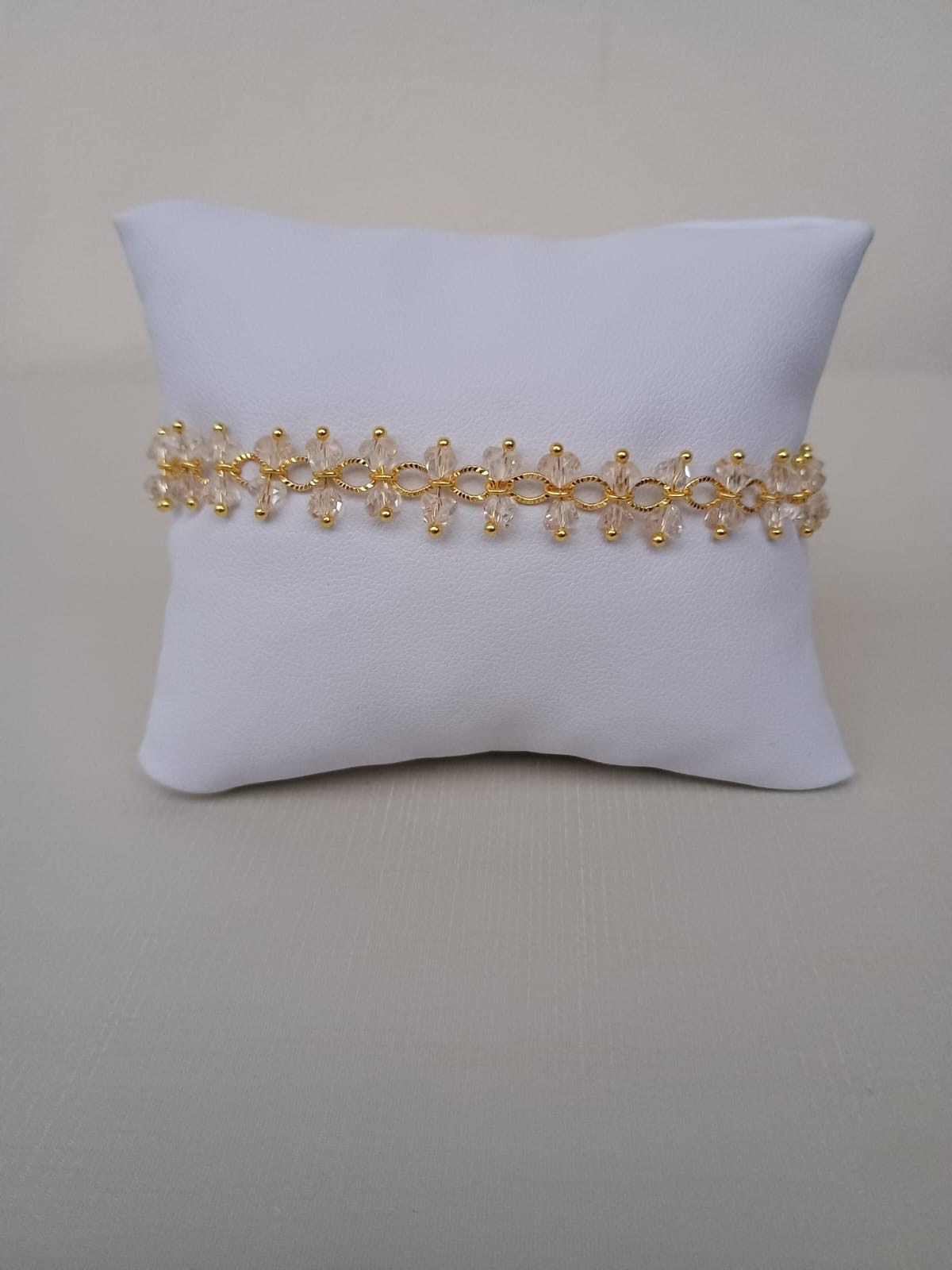 Pulseira de cristais