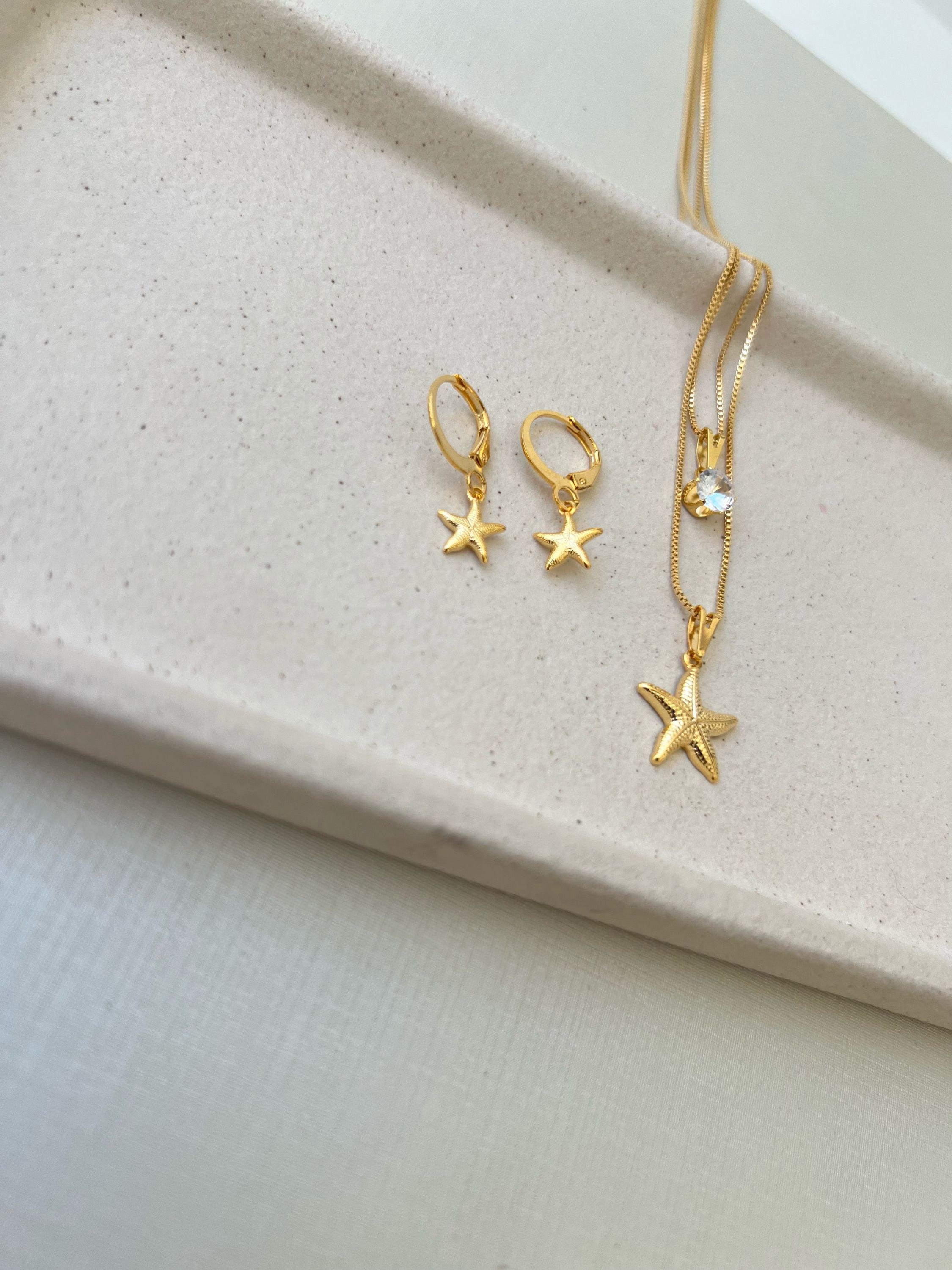 Conjunto modelo estrela do mar