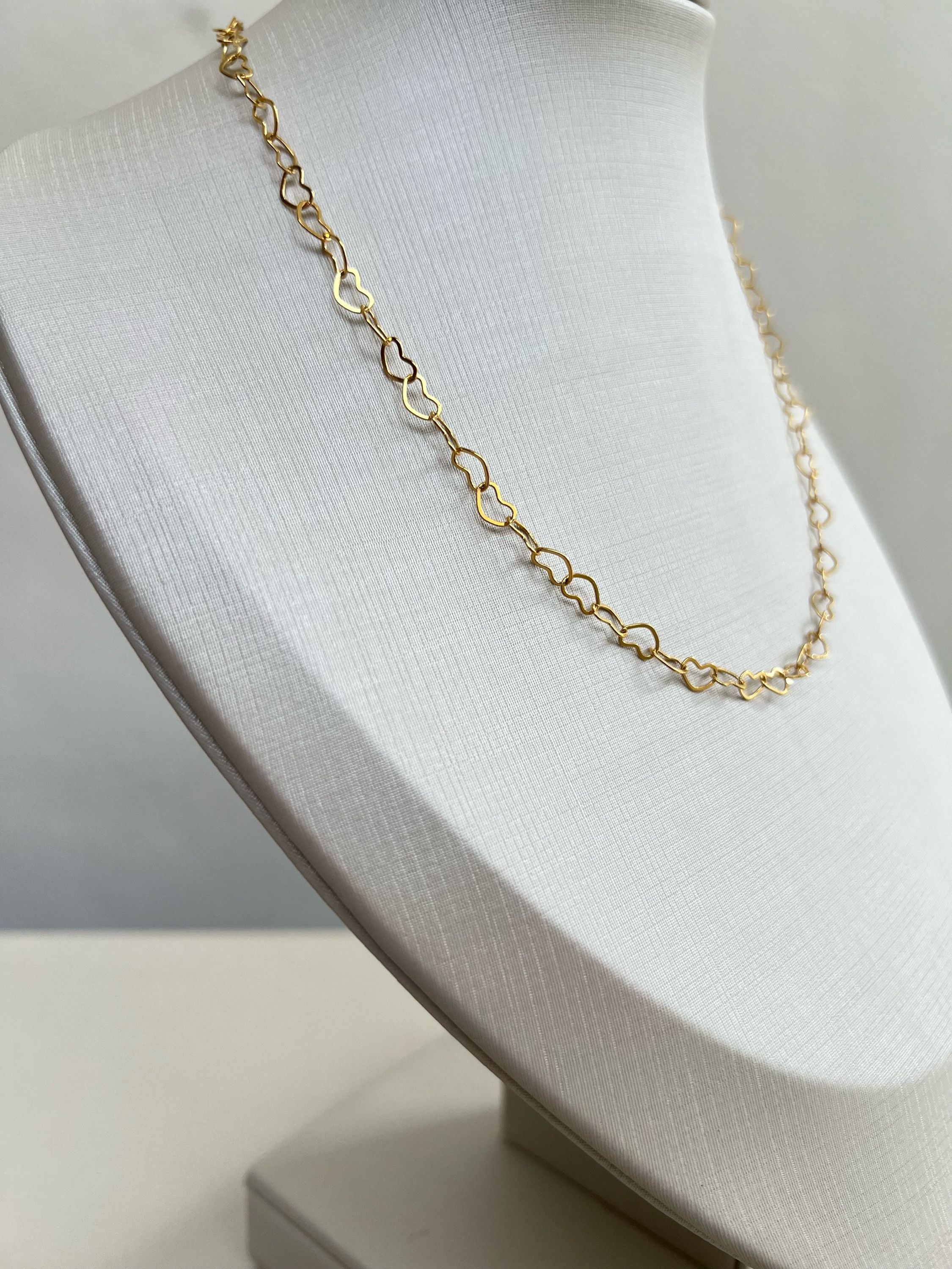 Choker modelo coração