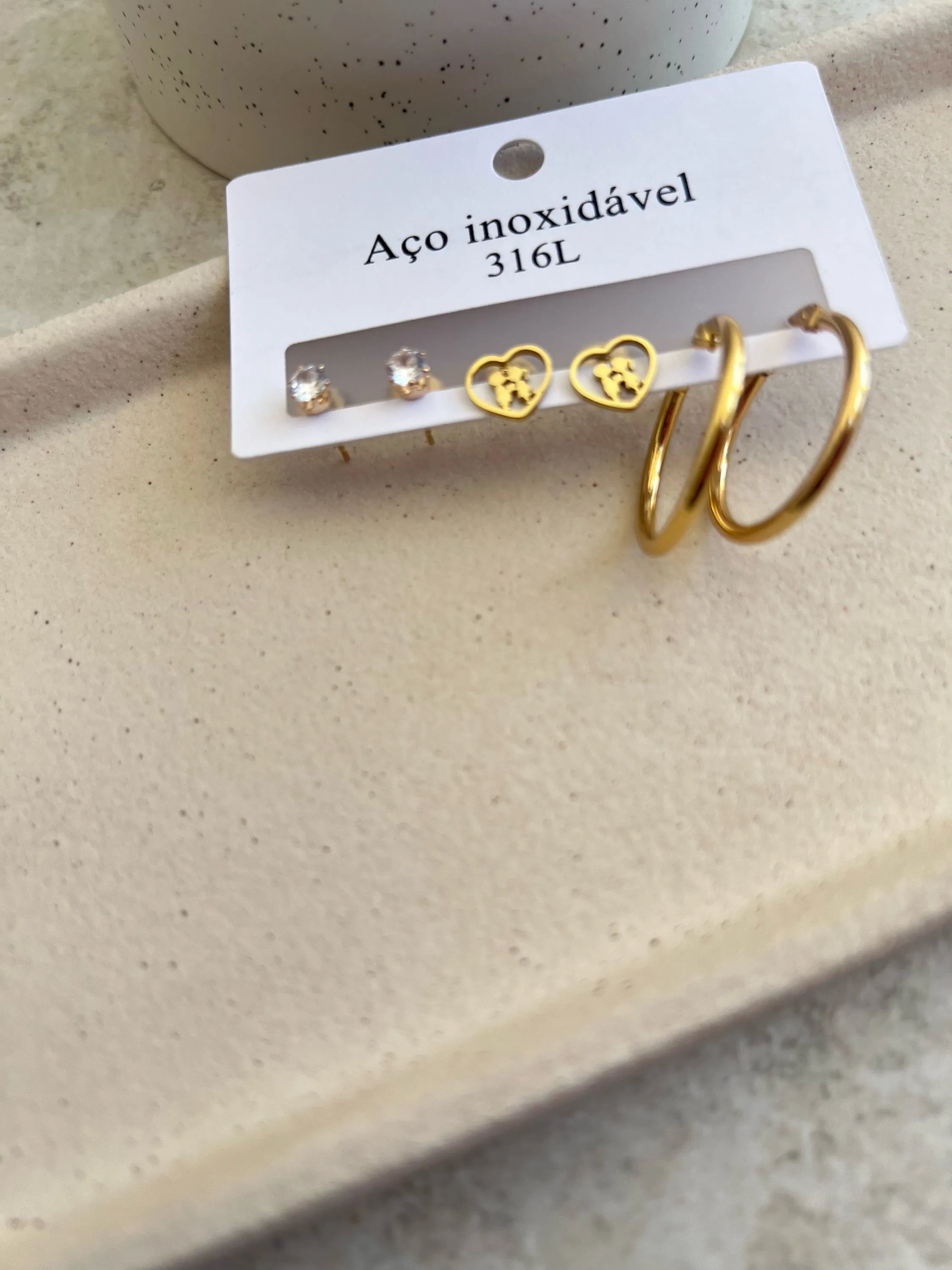 Trio ✨AÇO INOXIDÁVEL