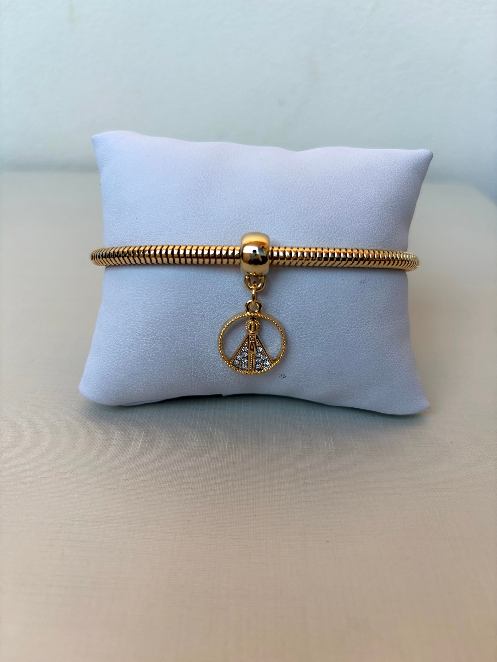 Pulseira com nossa senhora aparecida